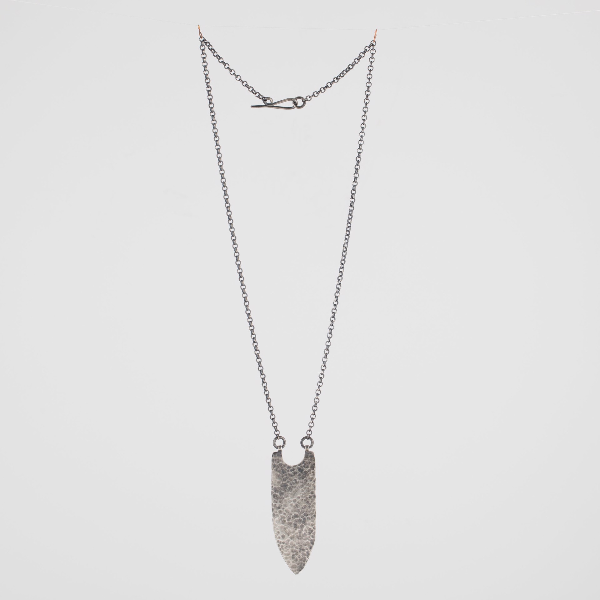 Banner Necklace in Silver by Clementine & Co. Jewelry