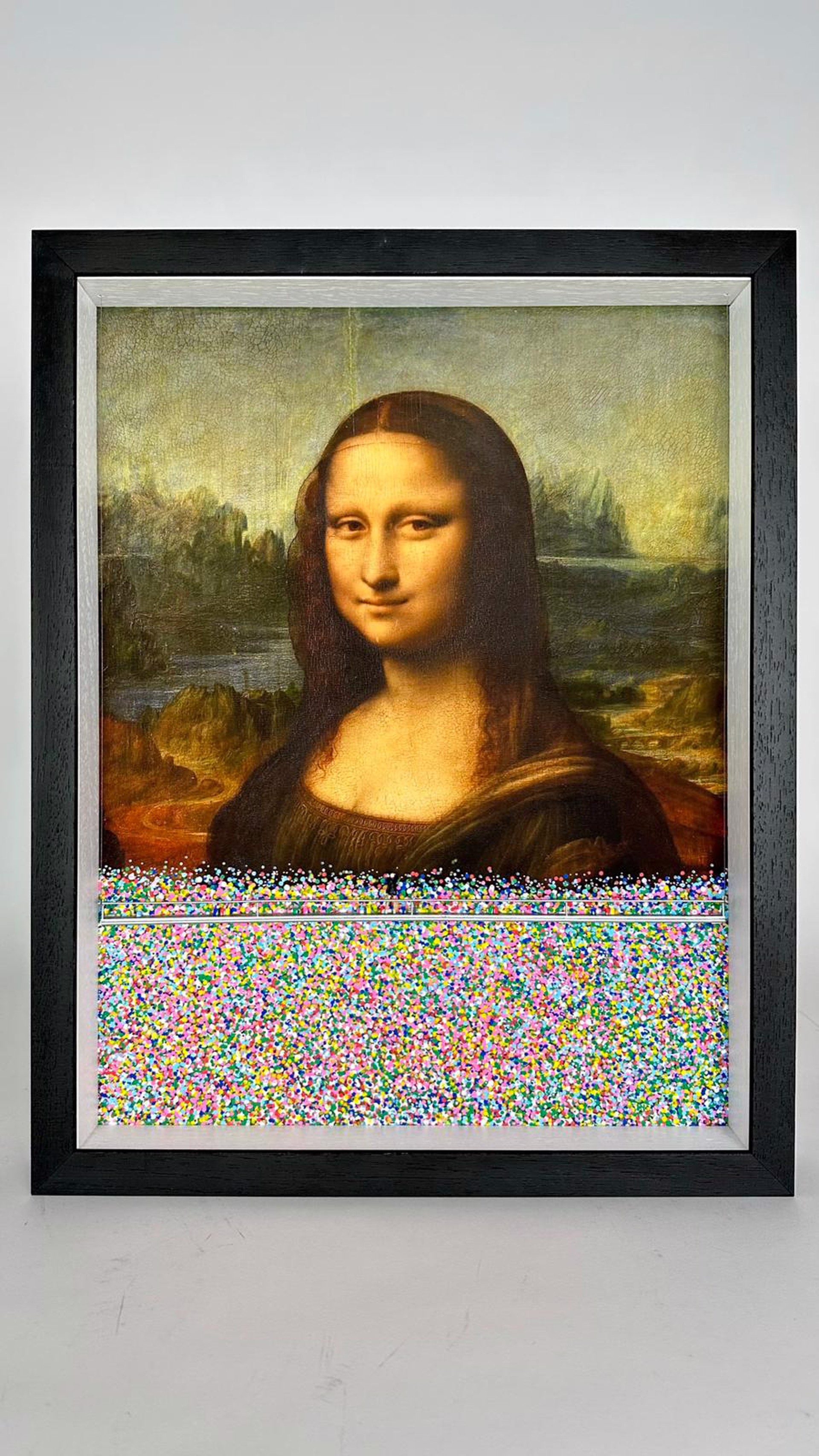 Mona Lisa with Dots by Roy's People