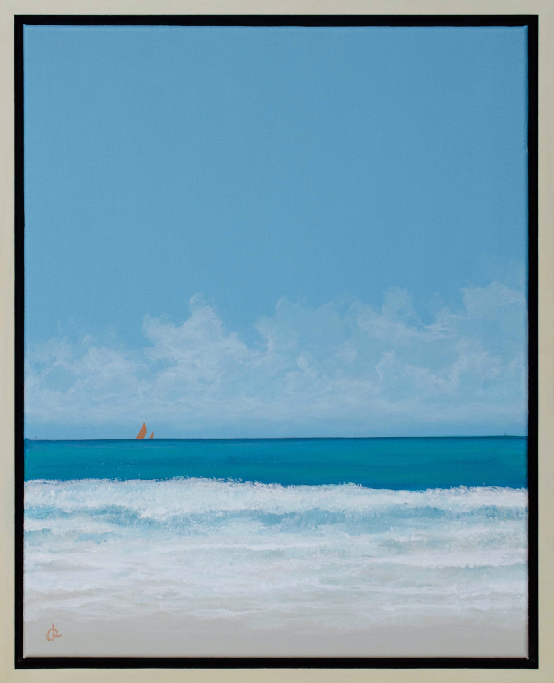 Surf Break I by Peter Laughton
