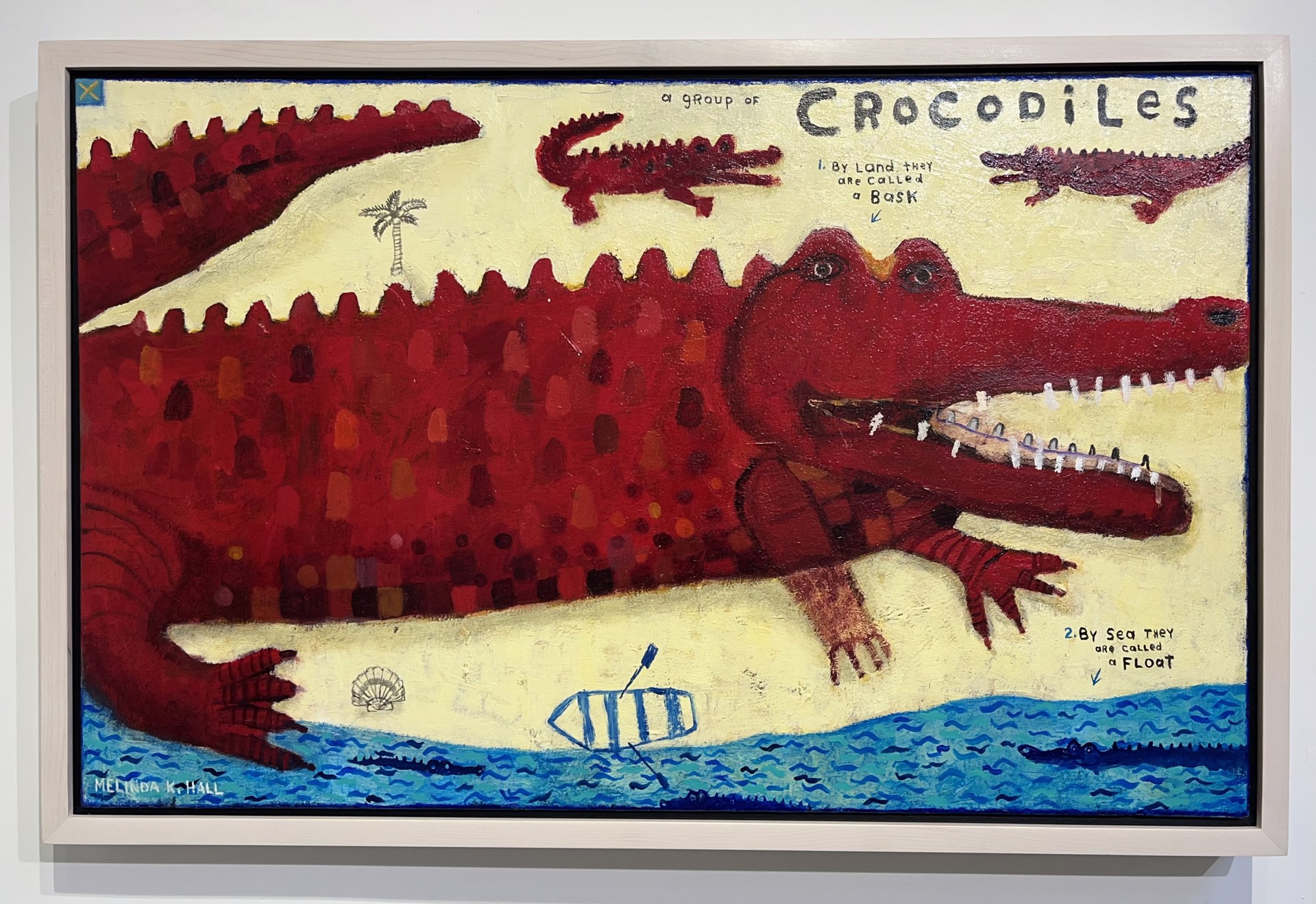 Crocodiles:   A Bask and a Float by Melinda K. Hall