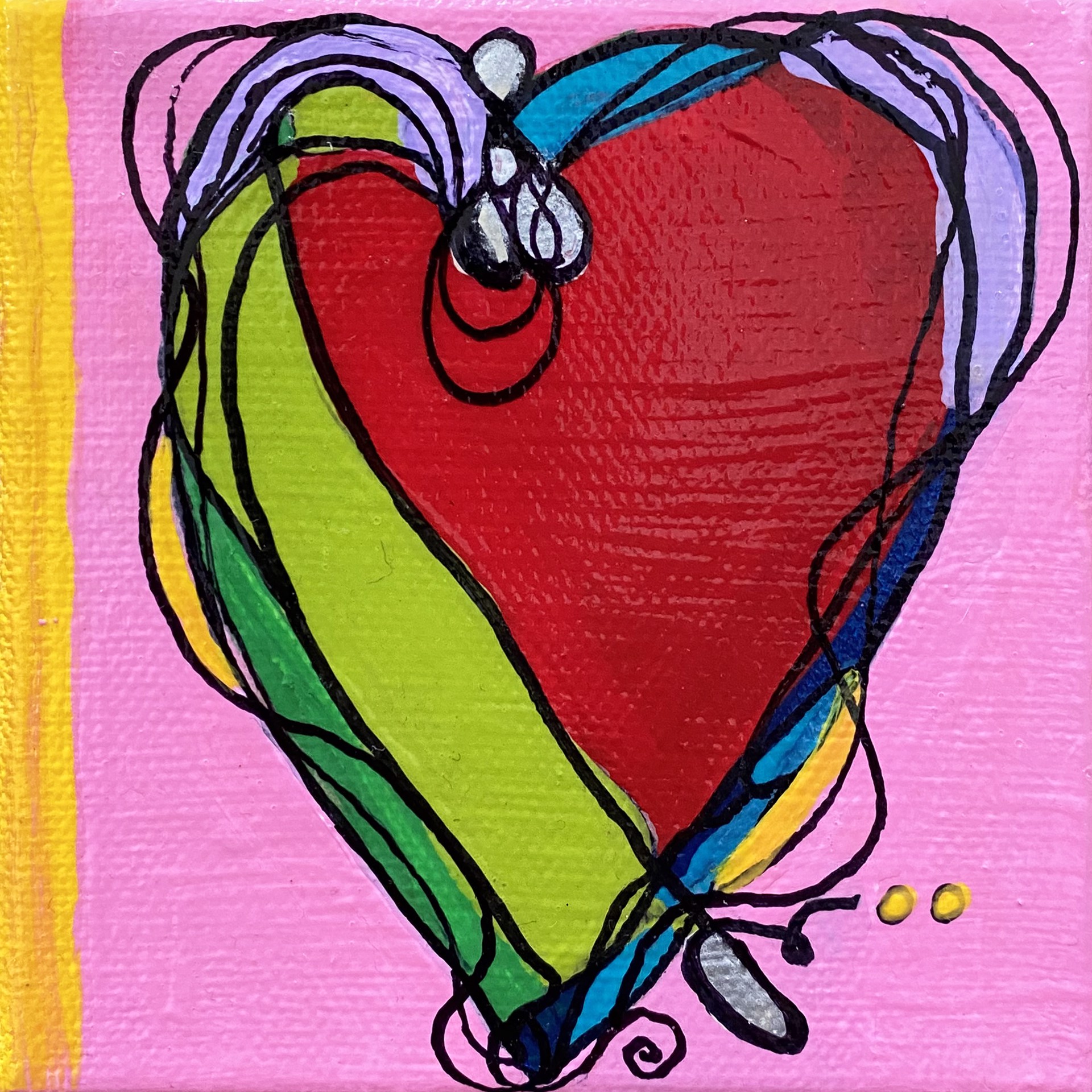 Hearts 6 by Lyndell Palermo | Art One Gallery, Inc.