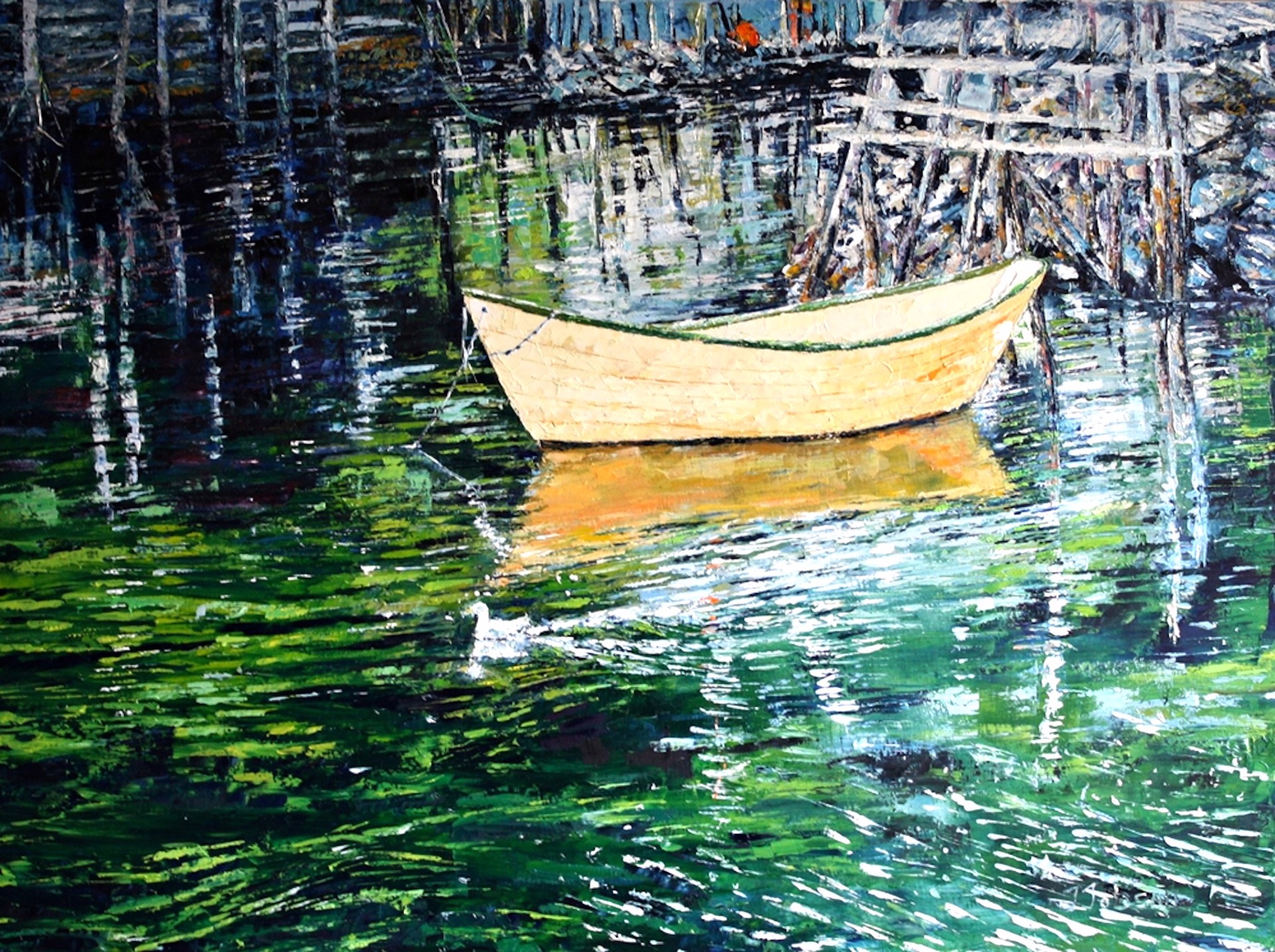 Petty Harbour I by Jeanette Jobson