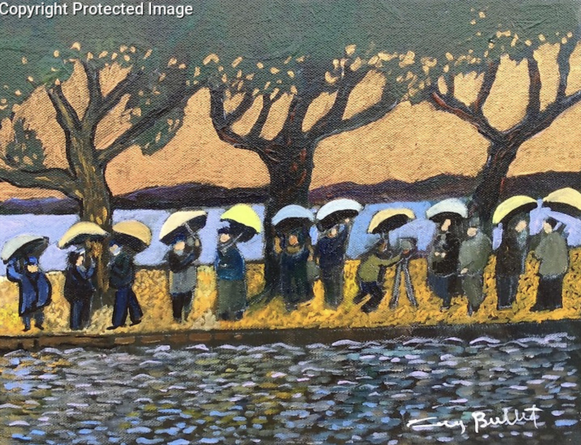 Umbrella of Hangzhou by Guy Buffet