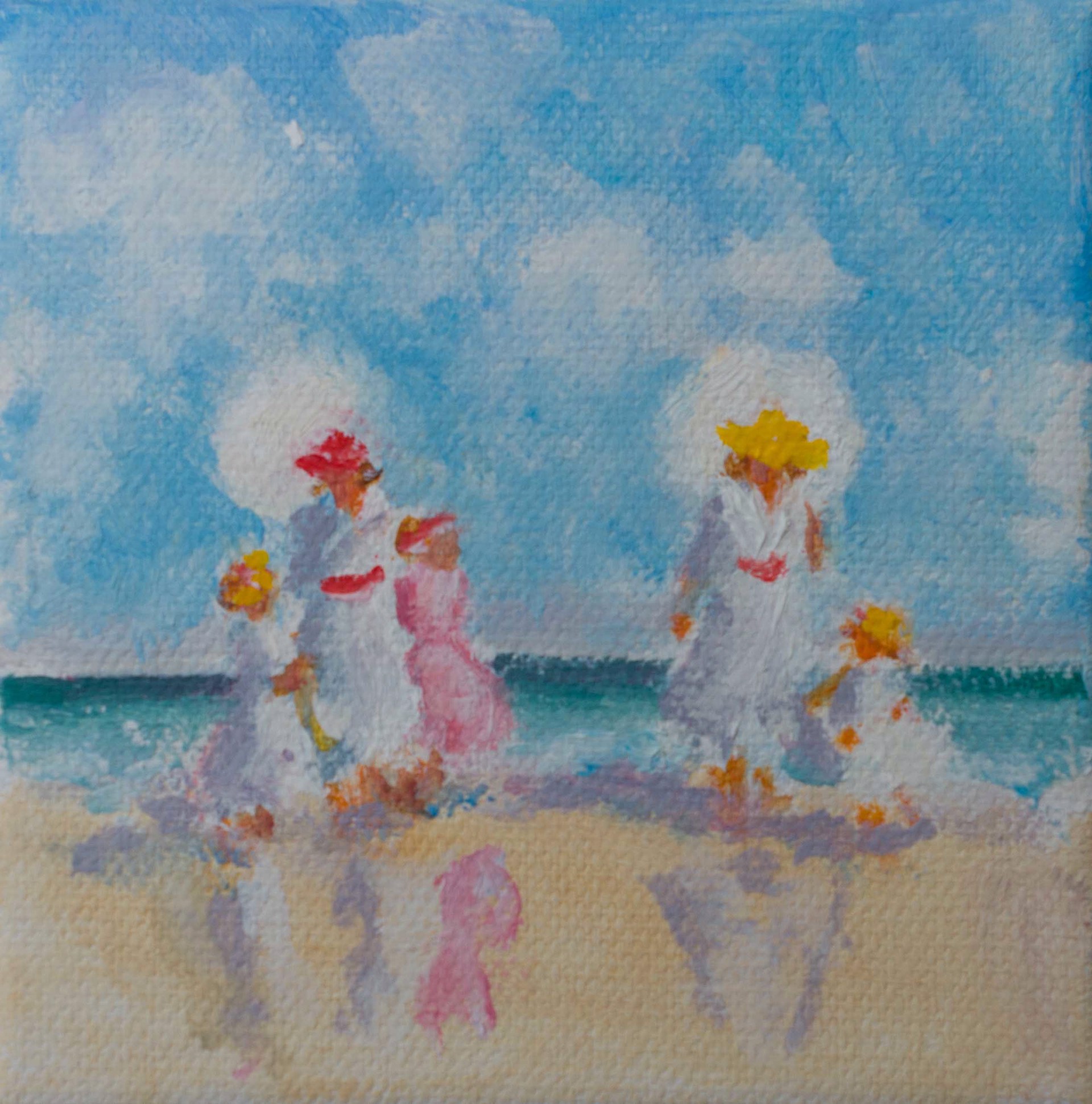 Beach Day 2 by Ann Weibel