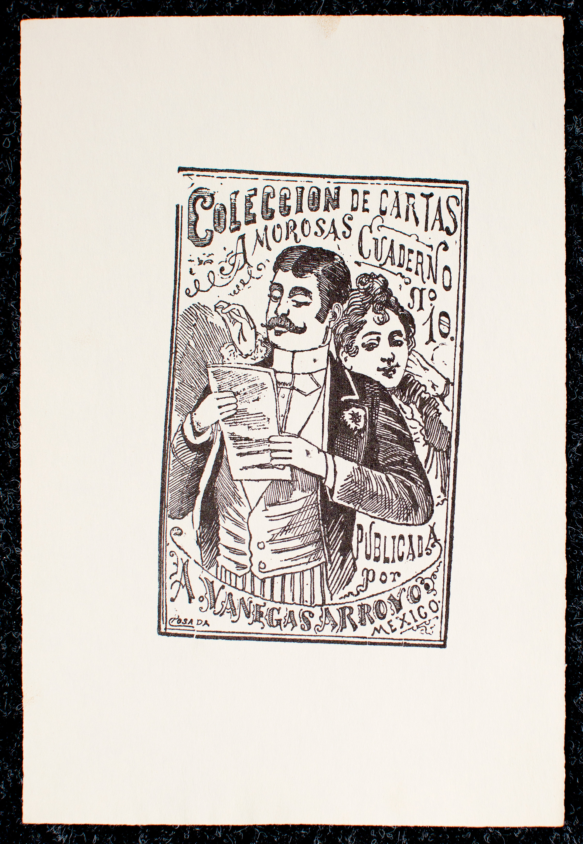 Coleccion de Cartas Amorosas, Cuaderno No. 10 by José Guadalupe Posada