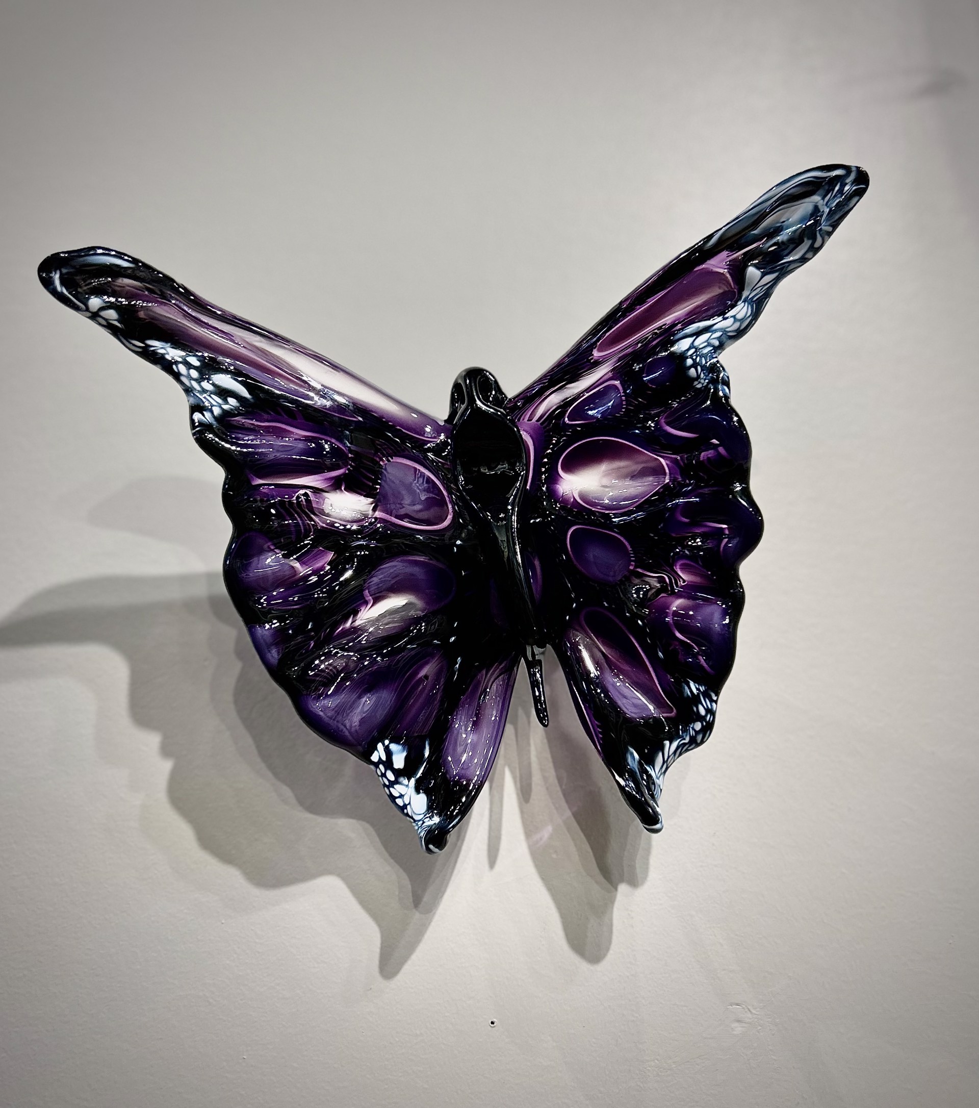 Monarch Butterfly - Purple by Nic McGuire