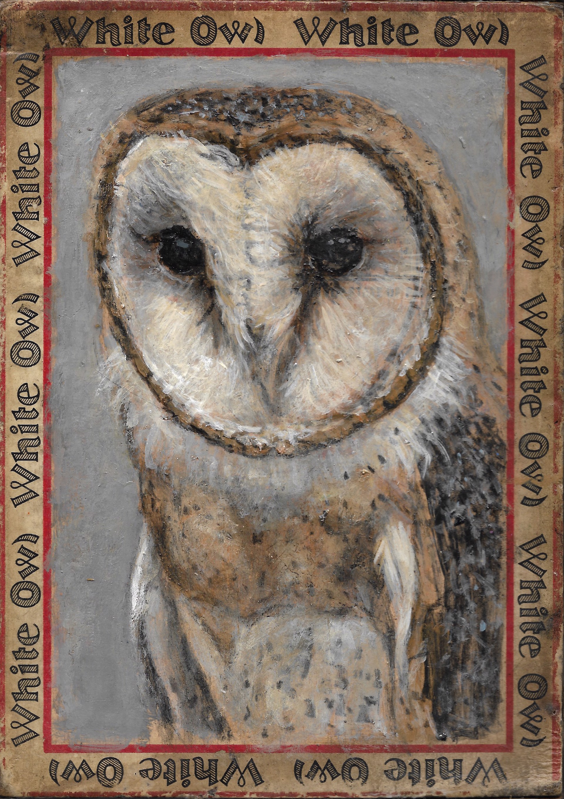 Barn Owl / White Owl II by Ed Musante
