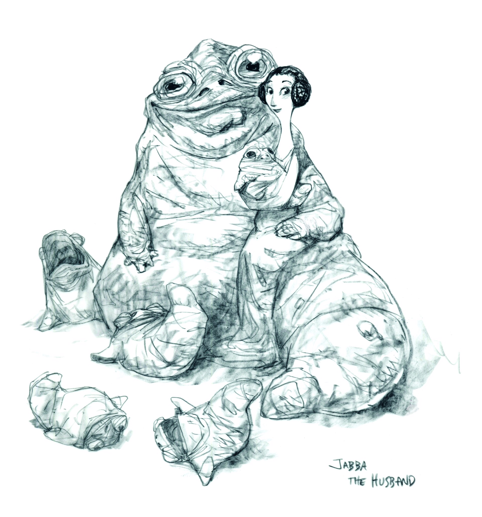Jabba the husband by Peter de Sève