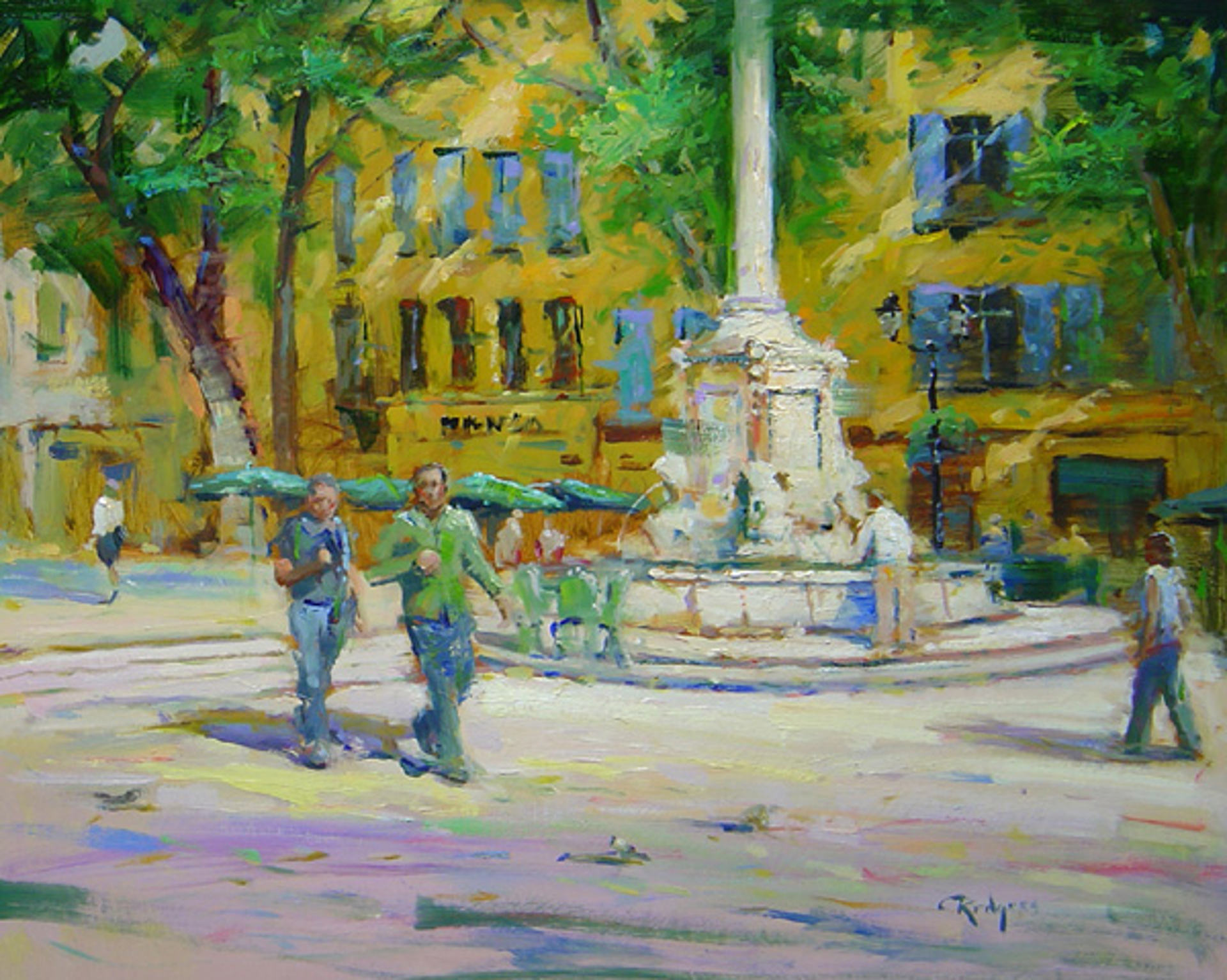 Summer Stroll Through Aix-en-Provence by Jim Rodgers