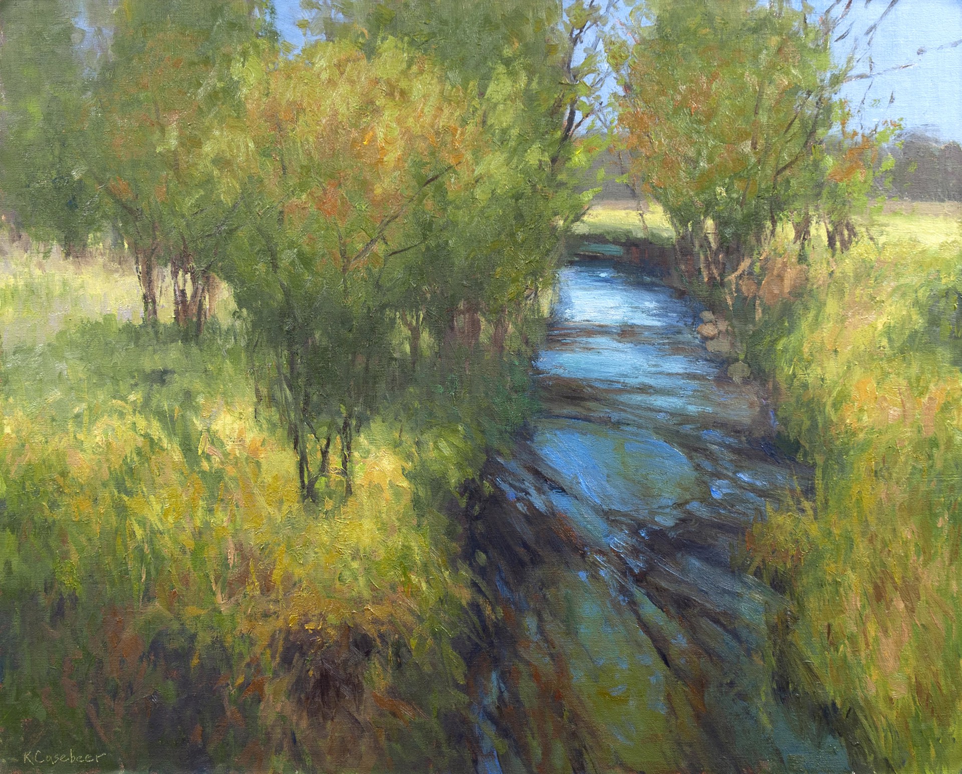 Spring on Swede Creek by Kim Casebeer