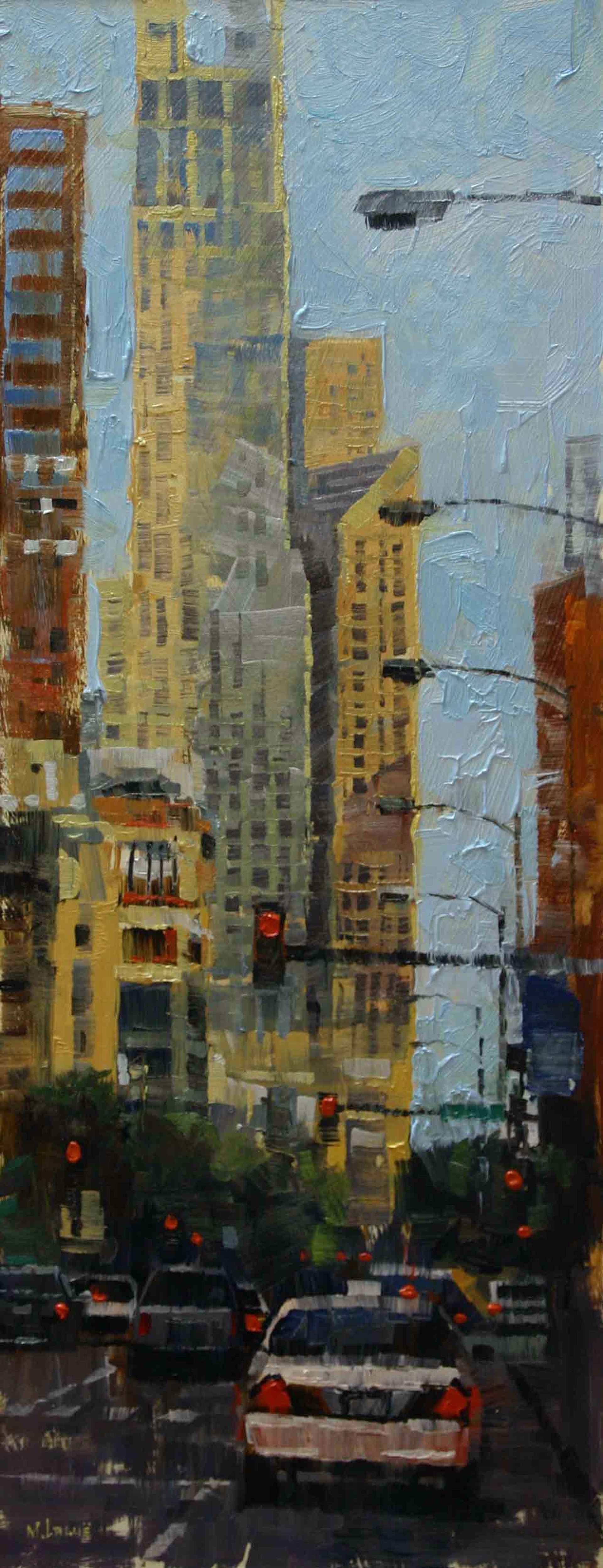 Chicago Traffic Lights by MARK LAGUE