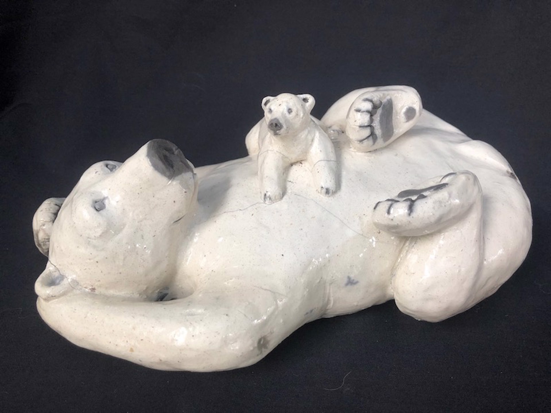 Polar Bear and Cub by Lisa Wilkinson