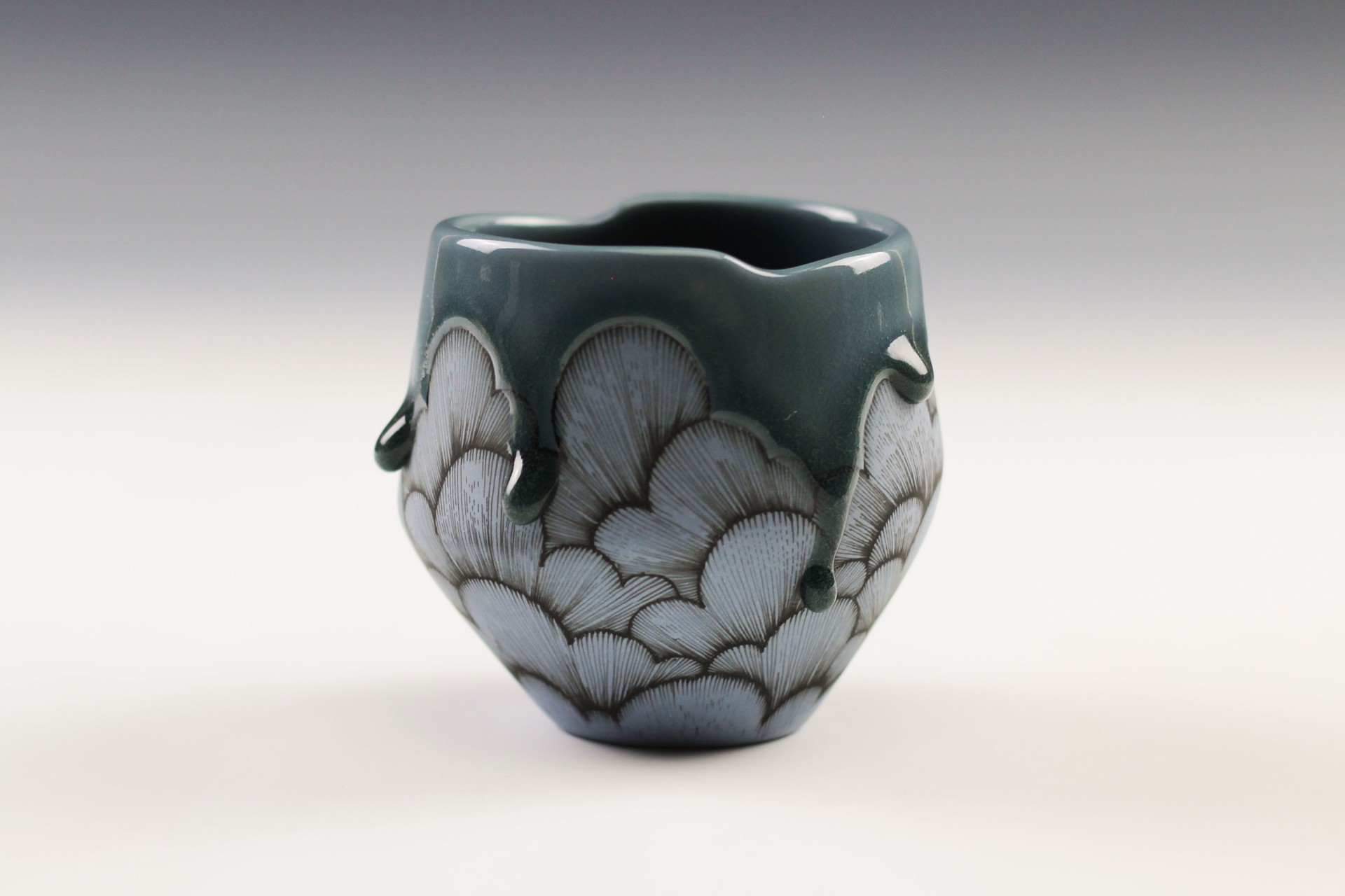 Small Gray Cup by Noelle Hoover
