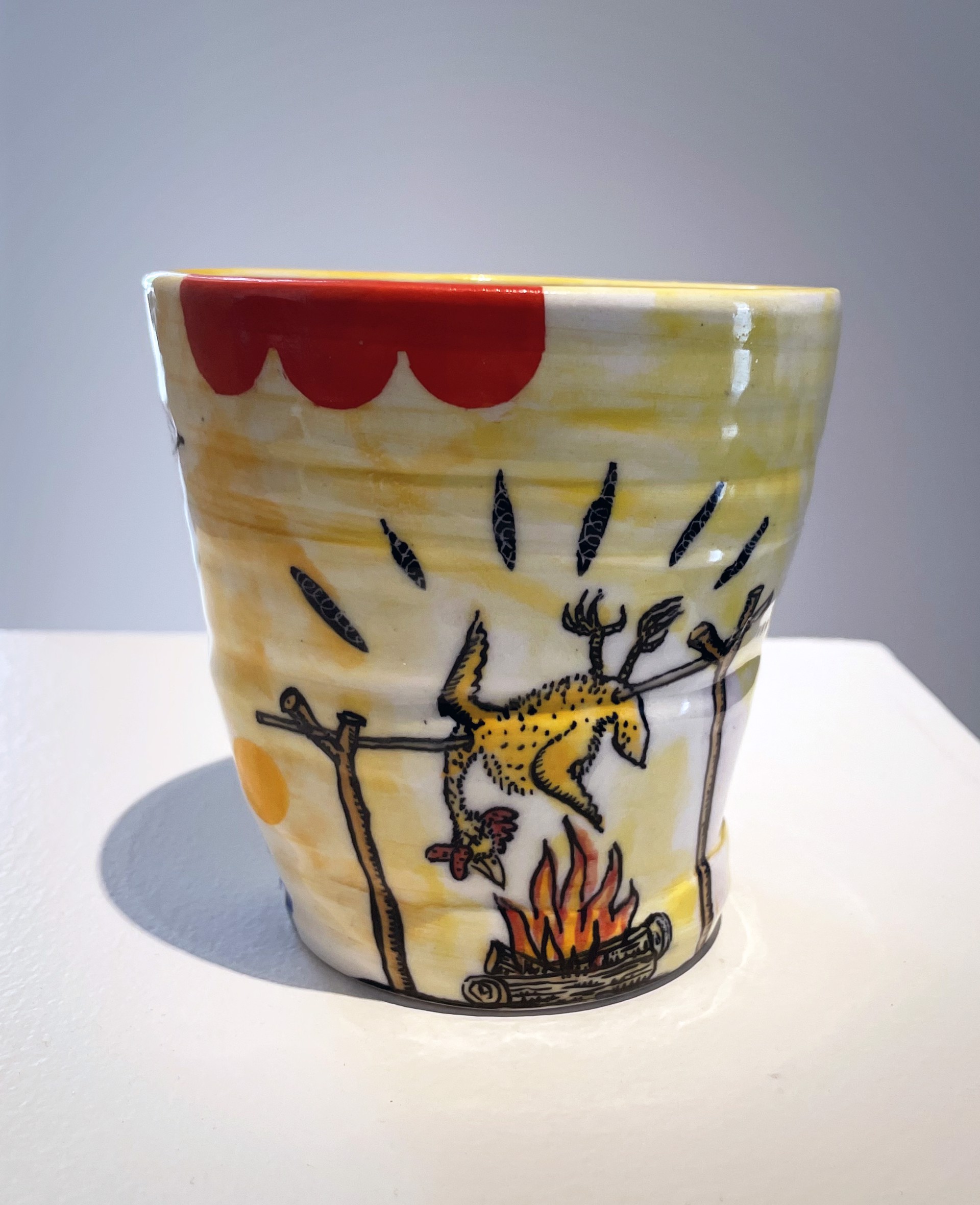Untitled (Drinking Cup) by Michael Corney