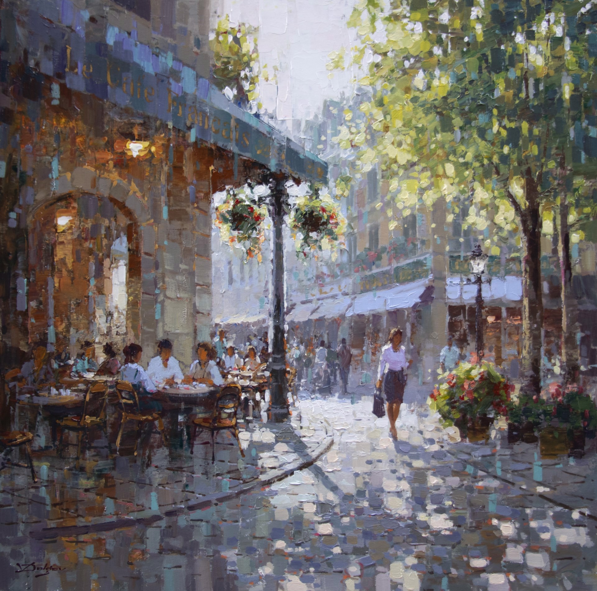 Breakfast in St. Tropez by Vadim Dolgov