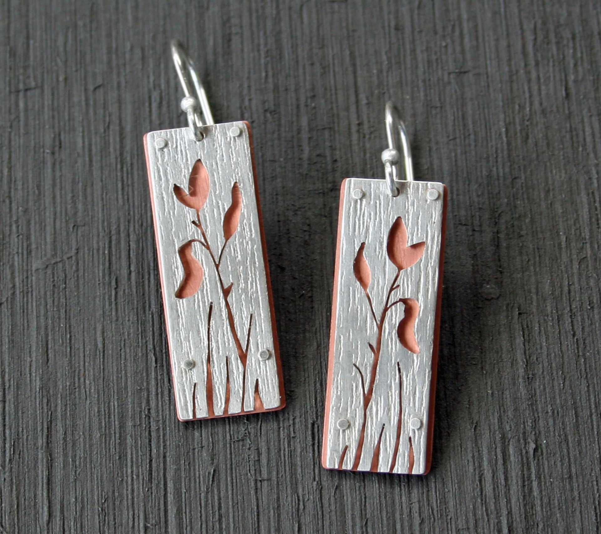 Spring Flora Earrings - SOLD by Christie Calaycay