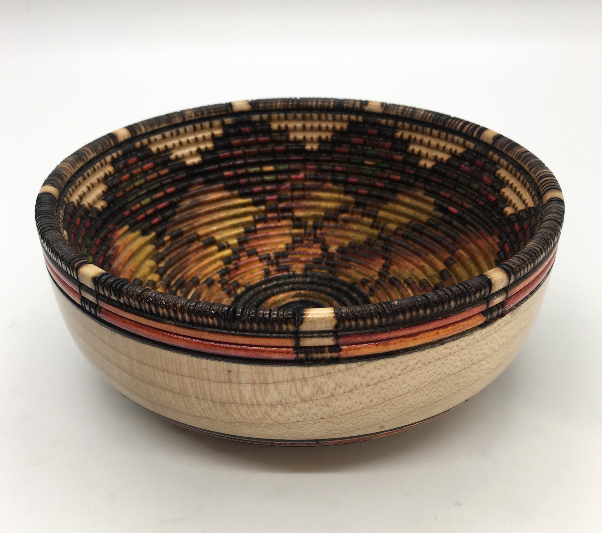 Footed Bowl - Autumn Leaves by Keoni