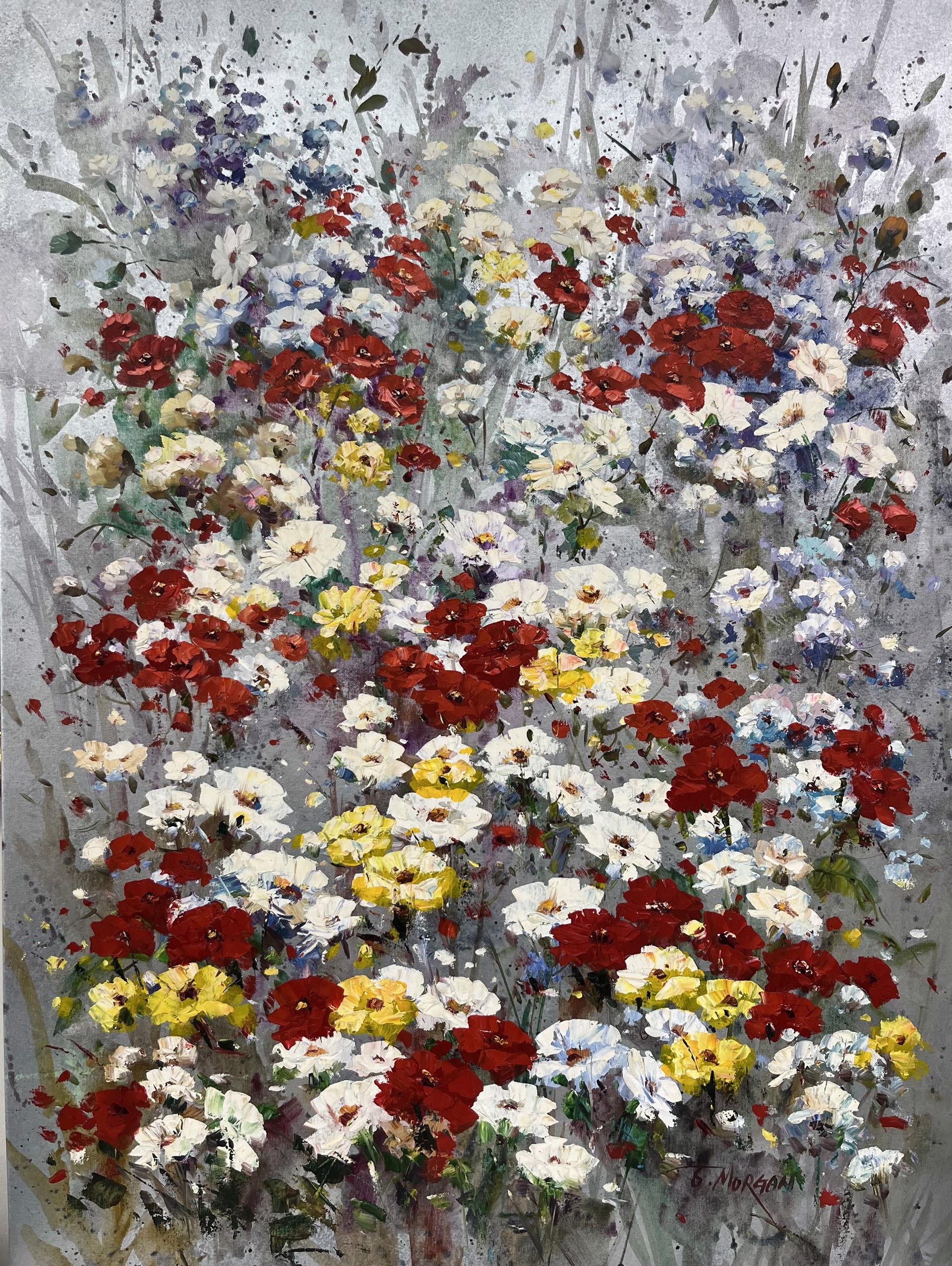 Floral Burst by Jan Morgan