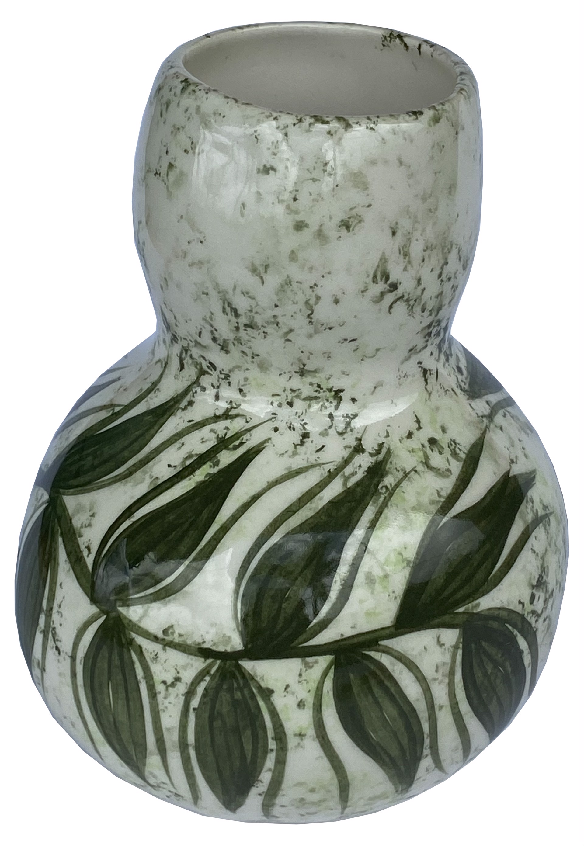 Ceramic Gourd Vase by Jeanne Nichols