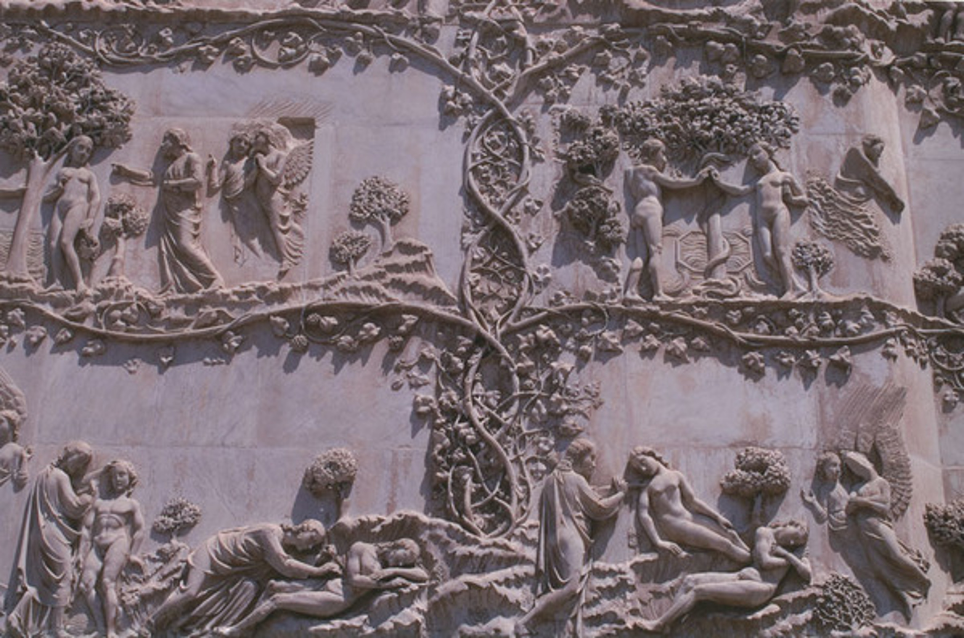 Adam & Eve, Duomo, Orvieto, Italy by Murray Weiss