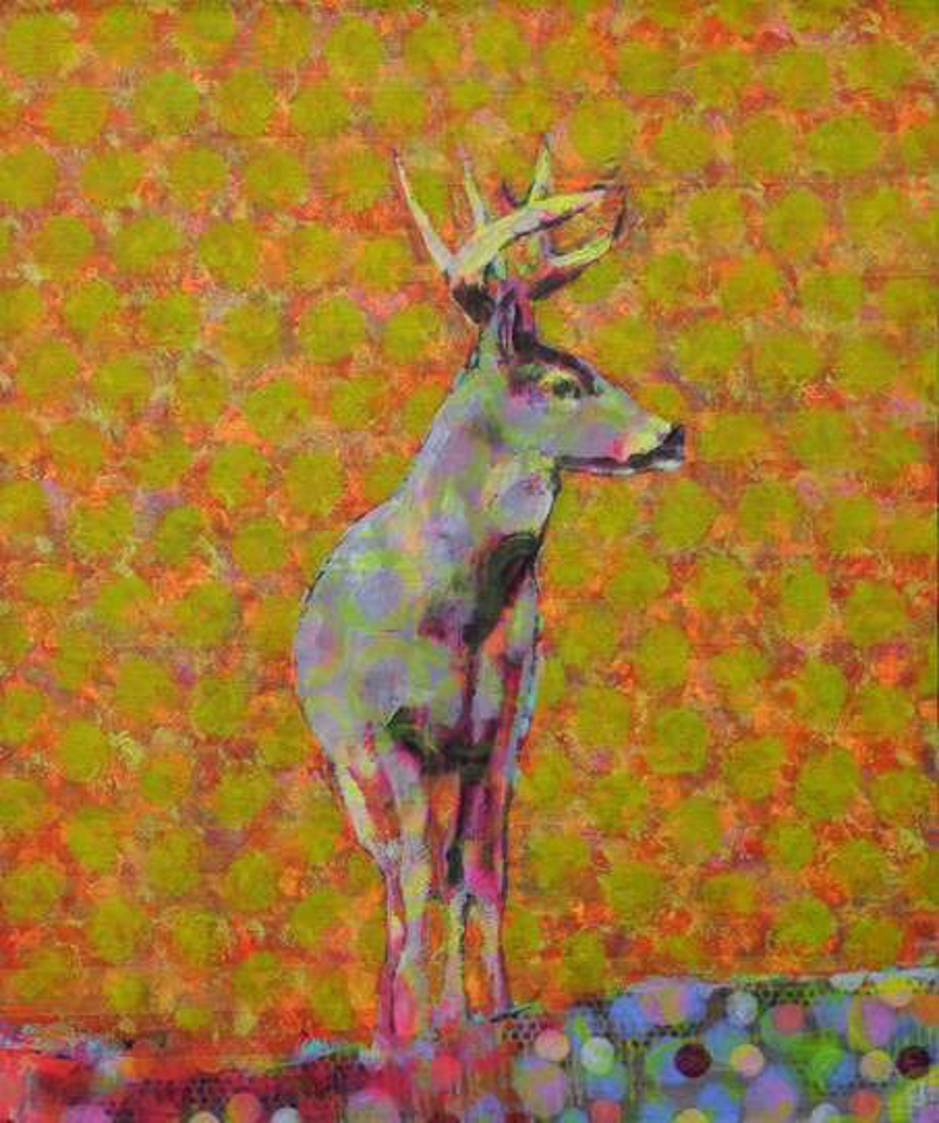 Animal Painting #022-2045 by Les Thomas