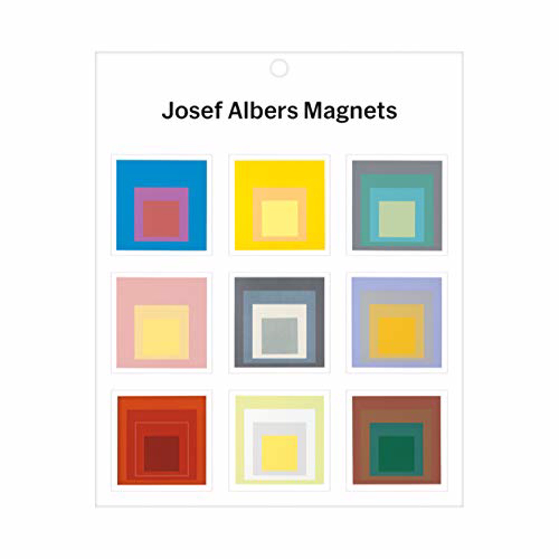 Josef Albers Magnets by Josef Albers