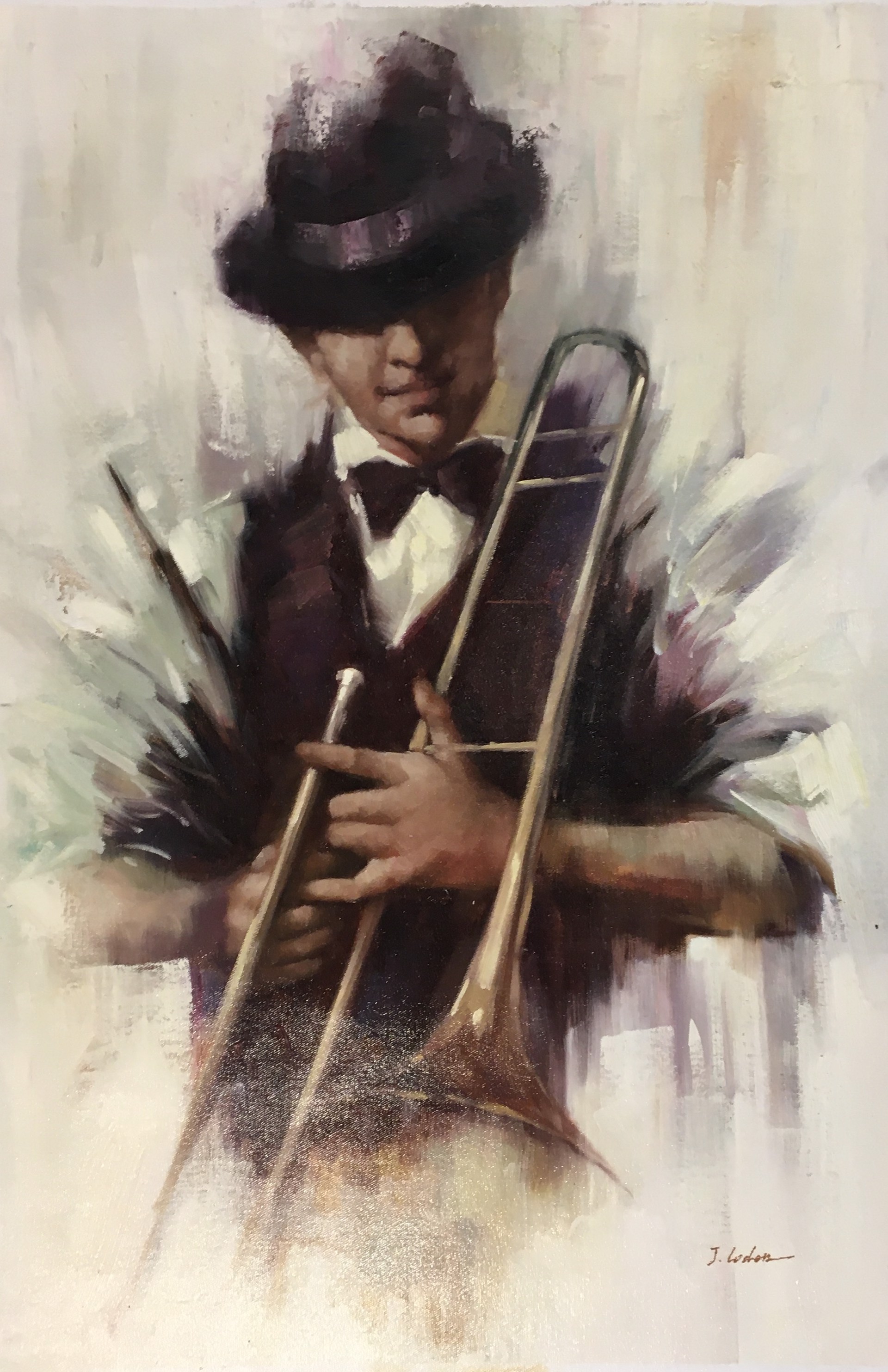 TROMBONE PLAYER by LODEN