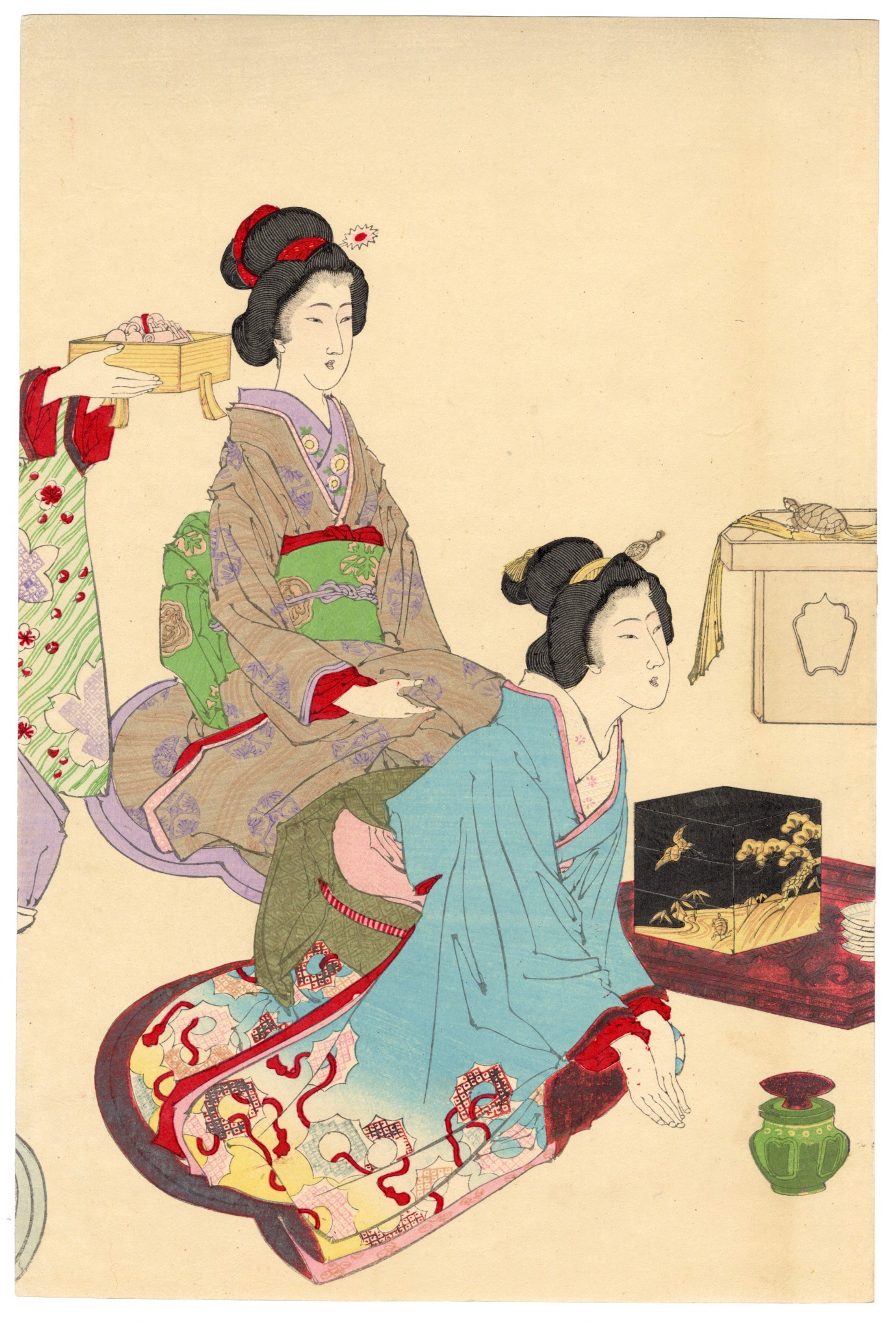January - New Years Customs and Manners of Yamato (Japan) by Shuko Tomita