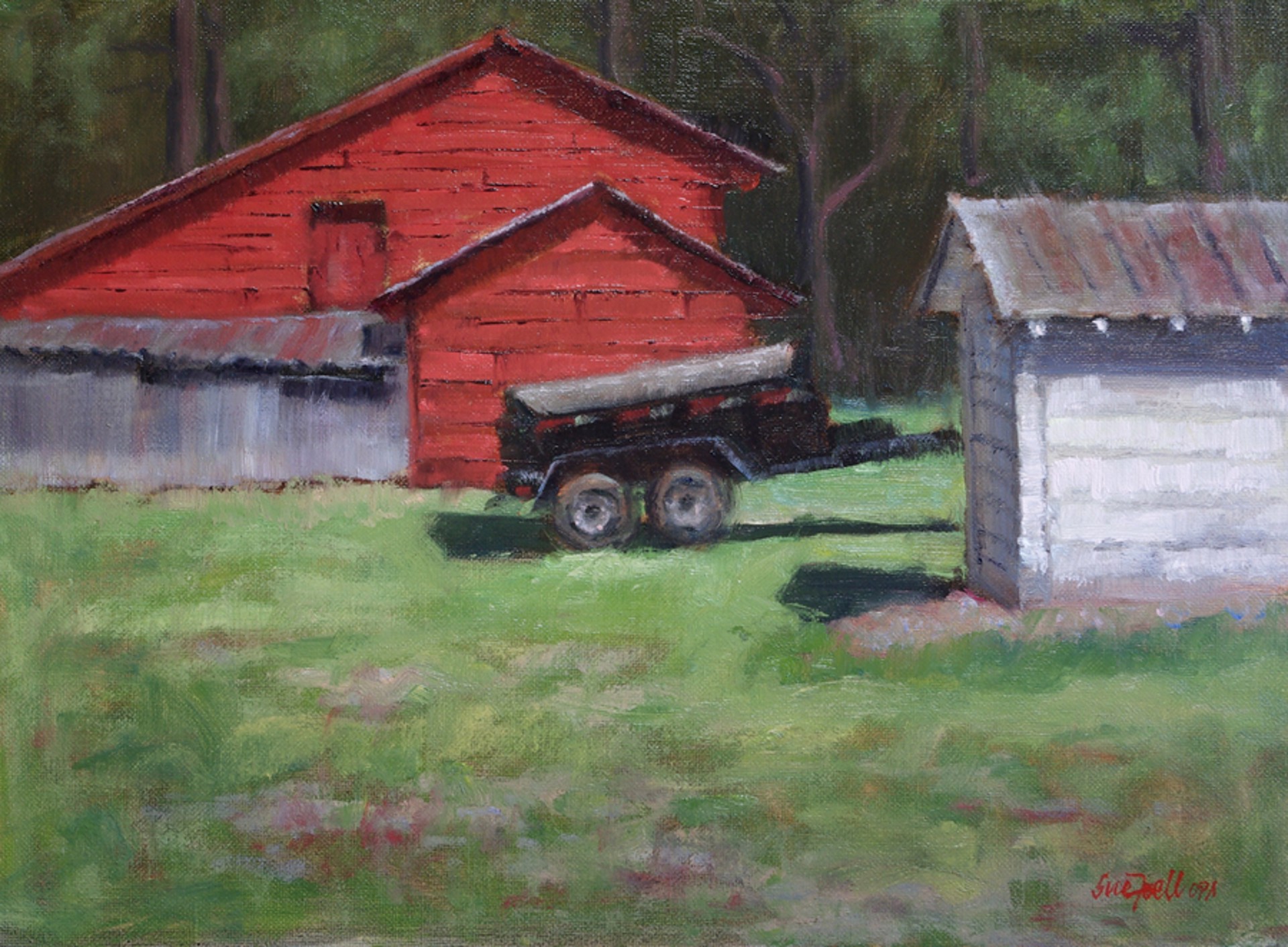 Old Farmstead by Sue Foell