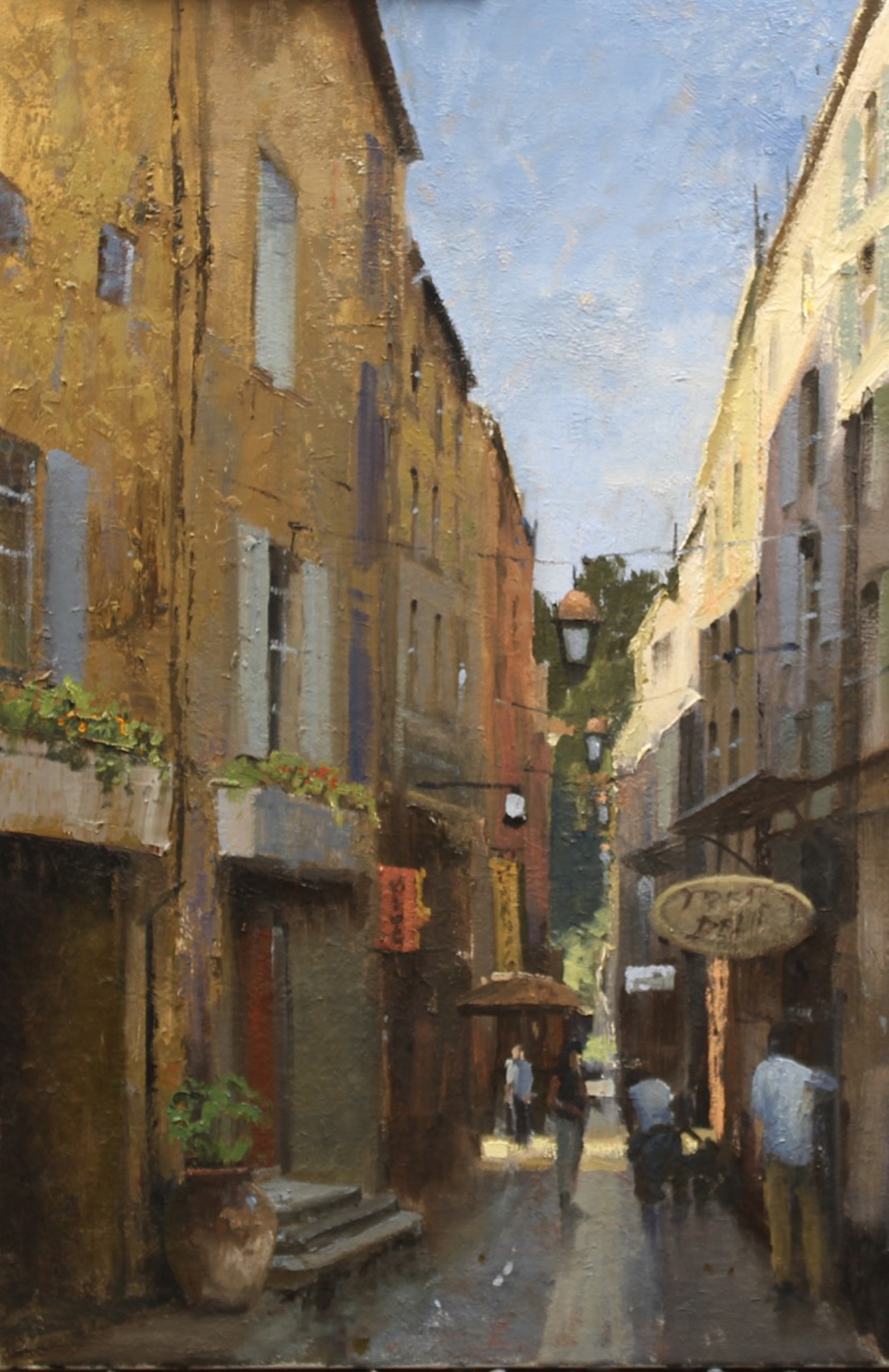 Street in Provence by Roger Dale Brown