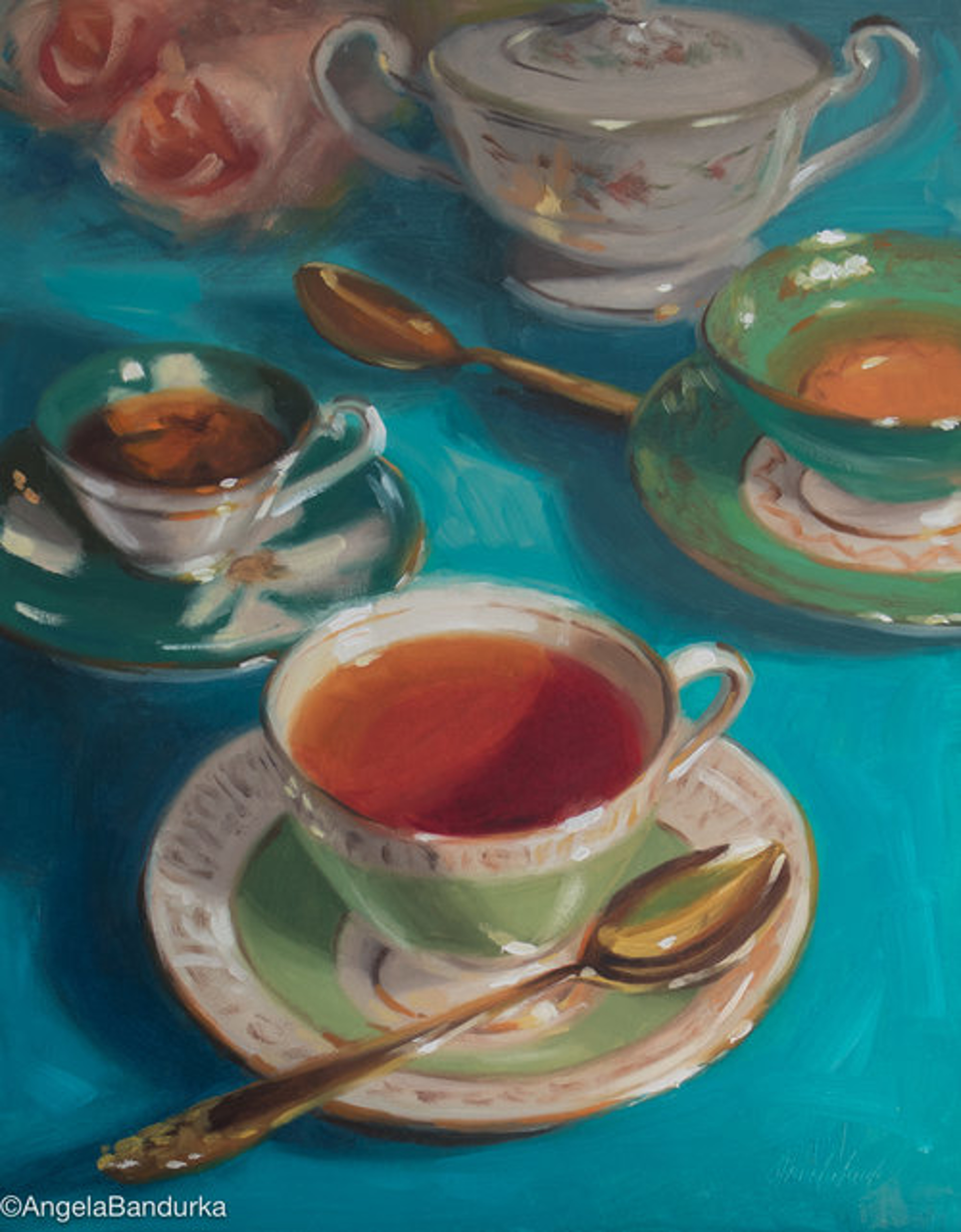 Afternoon Tea by Angela Bandurka