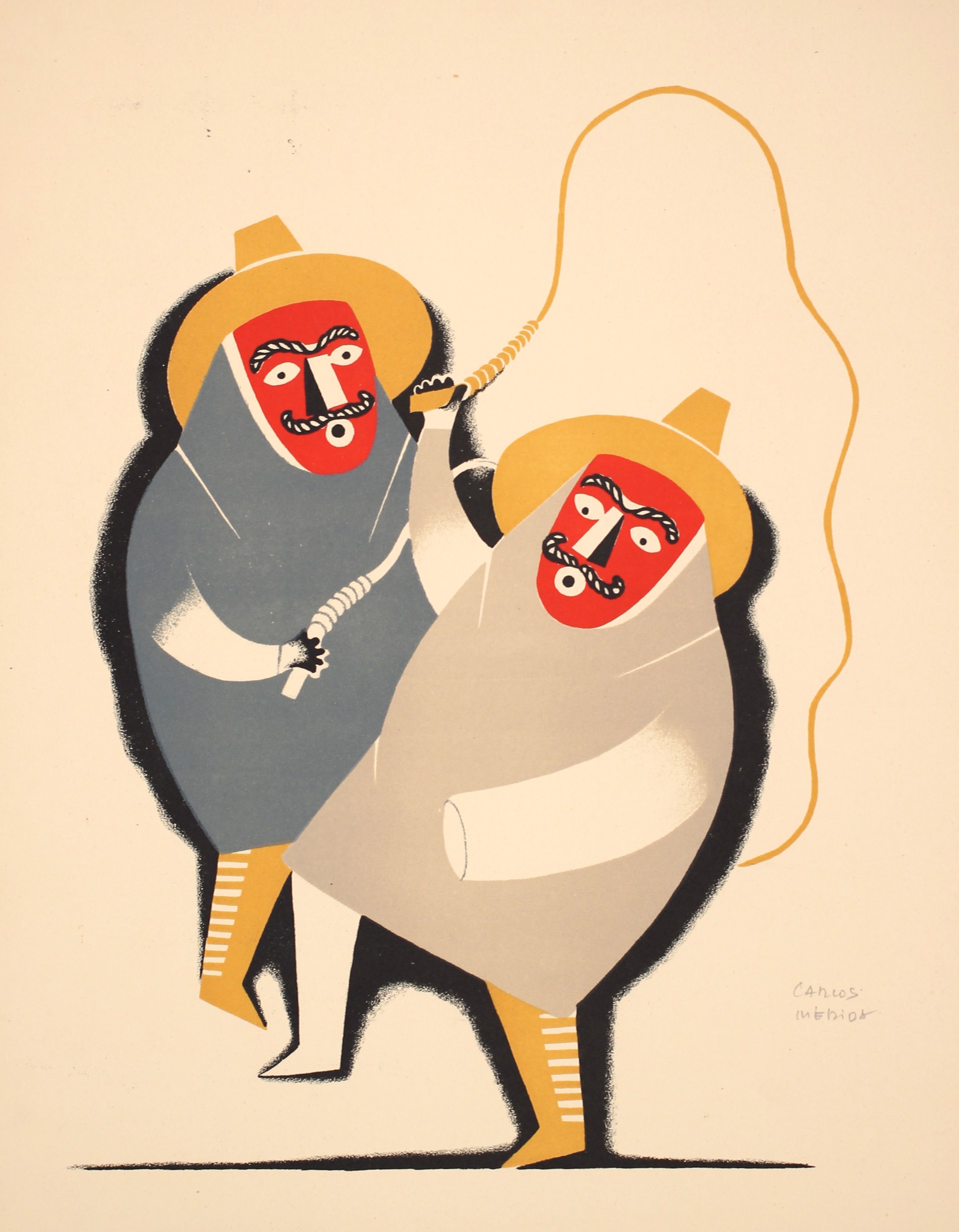 Dance of the Tlacoleros by Carlos Mérida