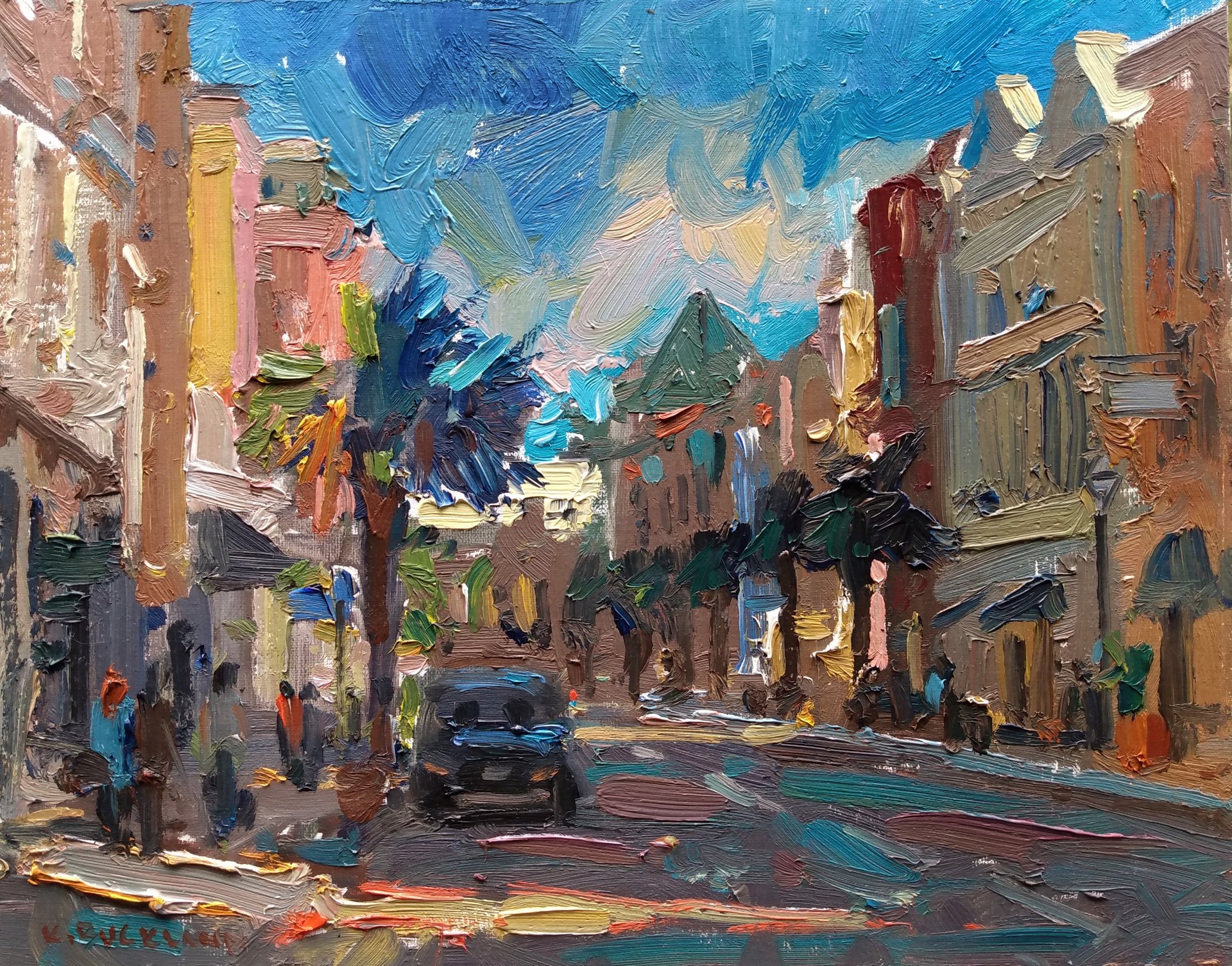 Morning on King Street by Kyle Buckland