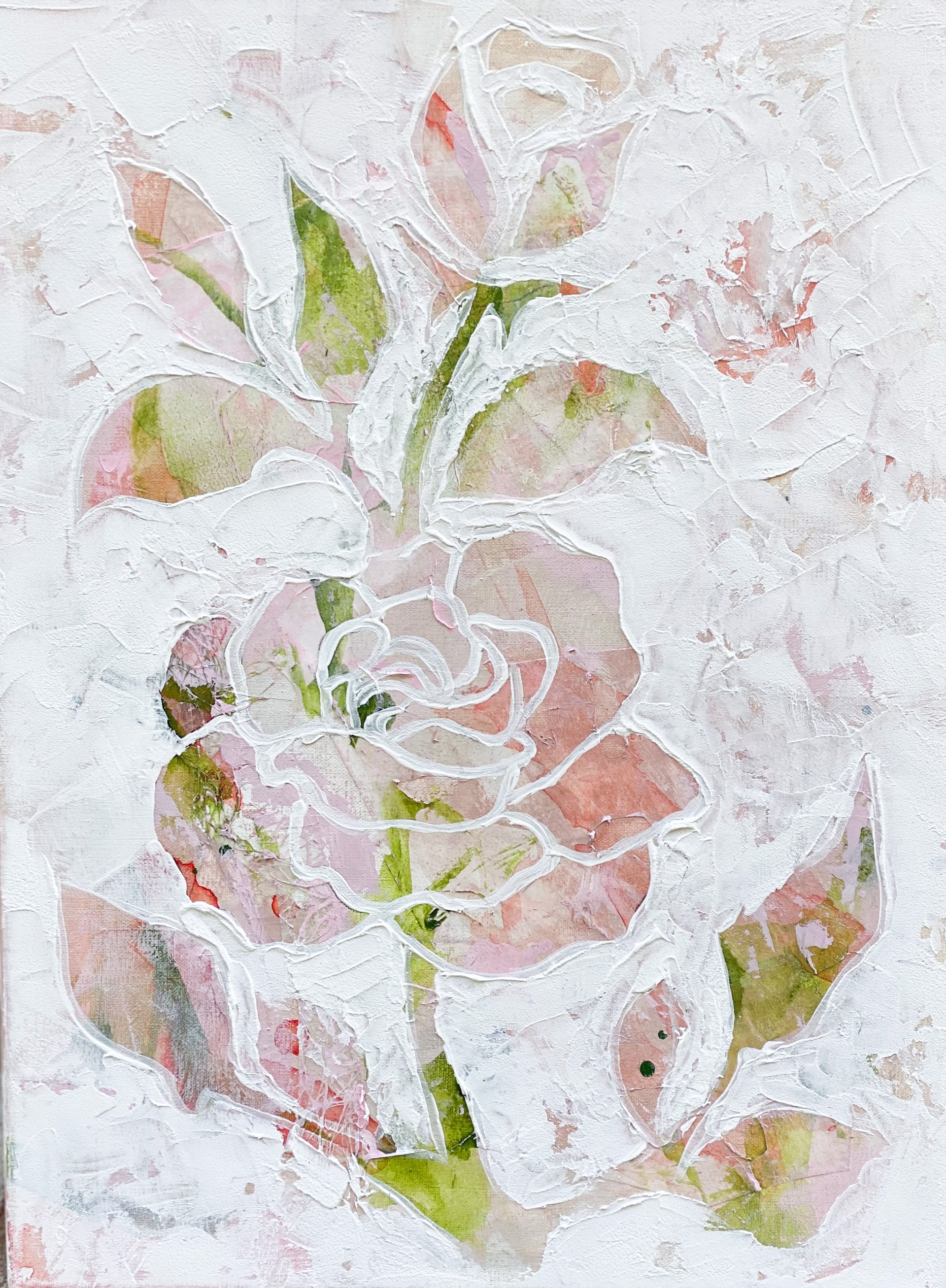 June Roses by Corinne Mitchell