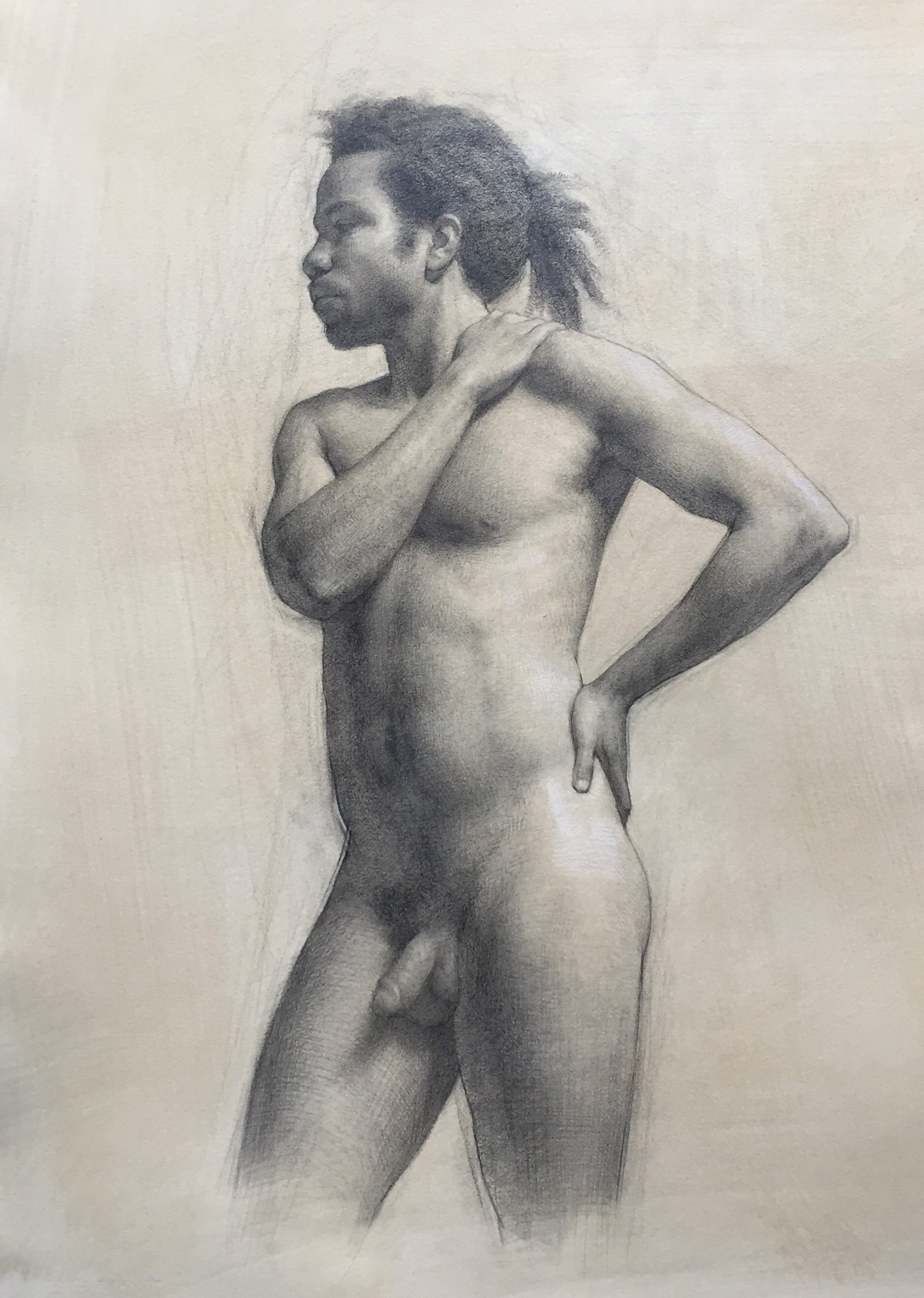 Figure Study, Jamaal by Patrick Byrnes