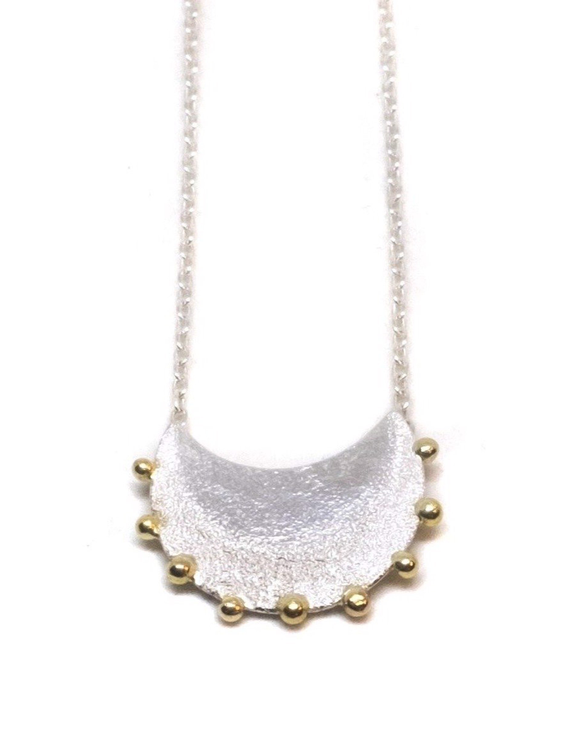 Moon Cloud Pendant by Leia Zumbro