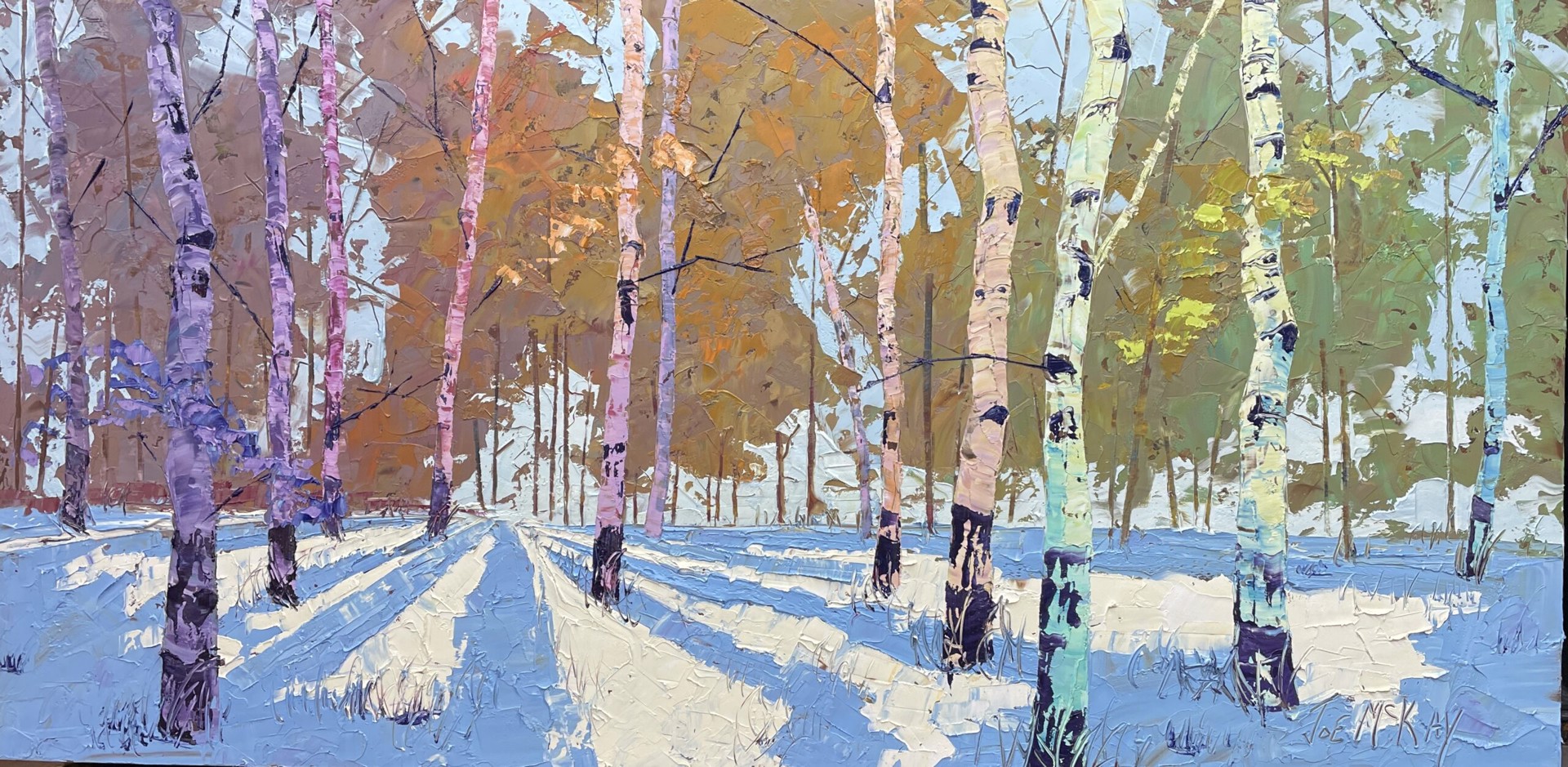Aspen Winter by Joe McKay