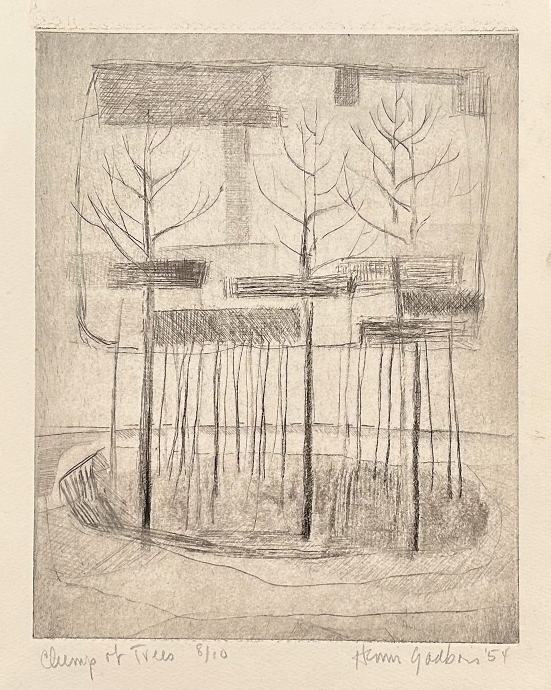 Clump of Trees by Henri Gadbois