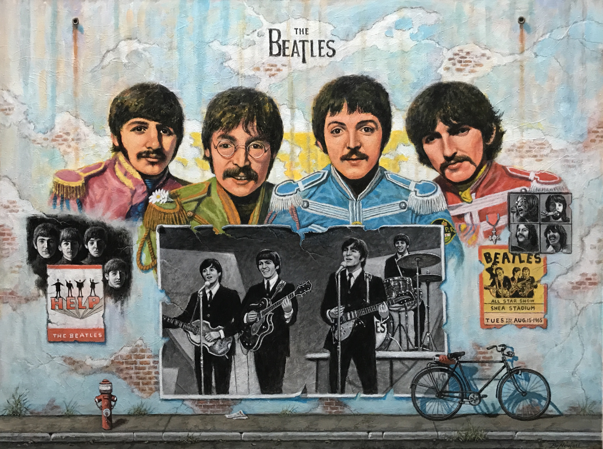 The Beatles  by Bo Newell