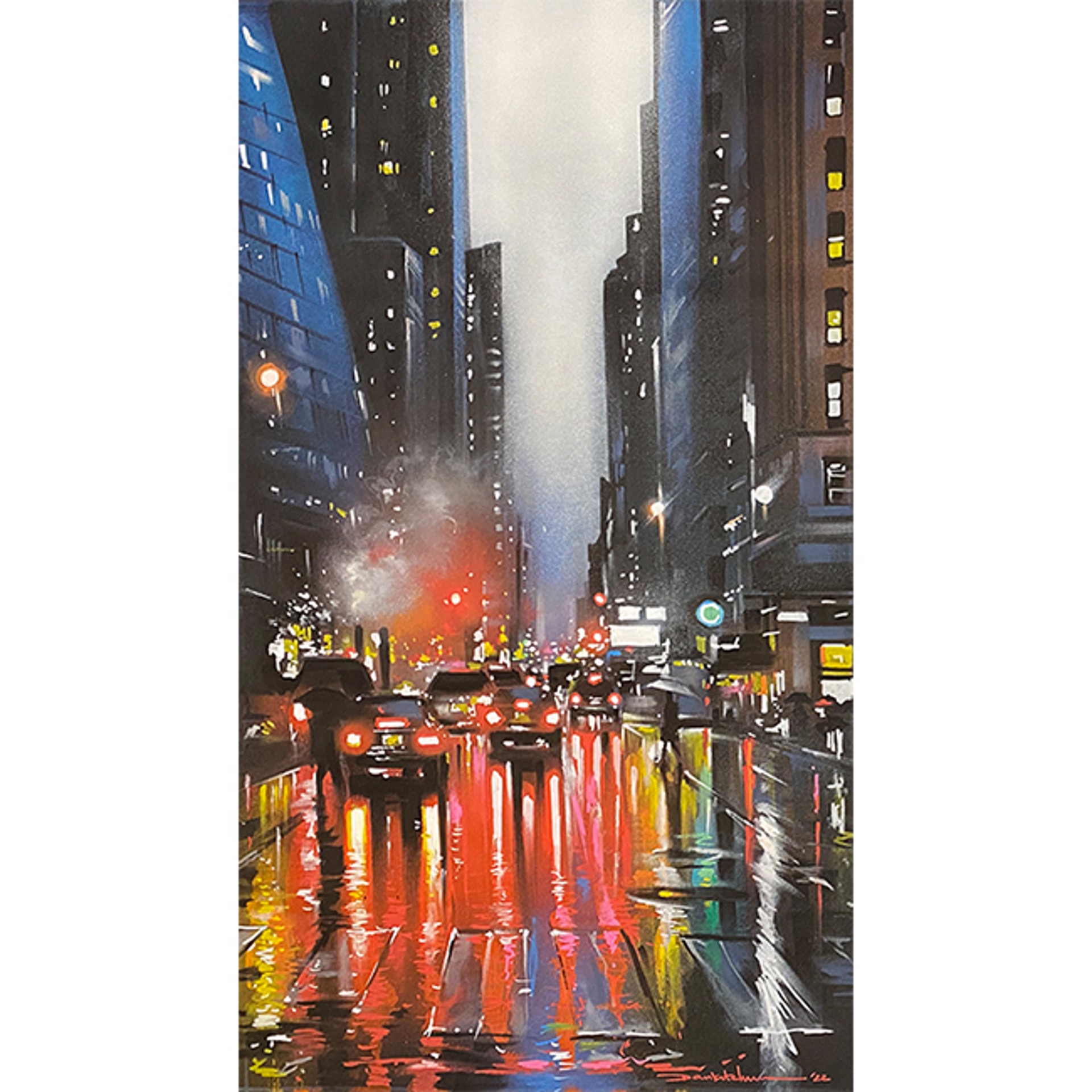 NYC Rain by Dan Kitchener