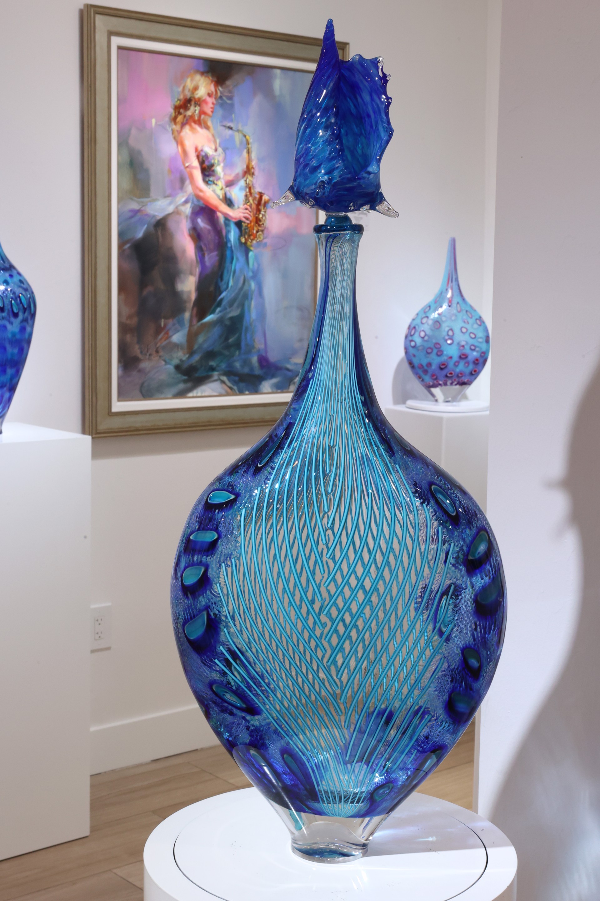 "Blue Vase" by Andrew Libecki