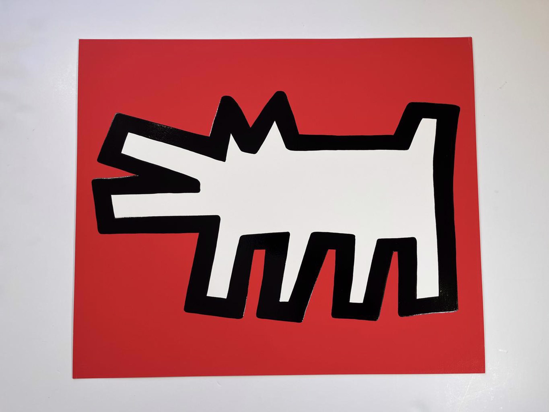 Icons (B) - Barking Dog by Keith Haring