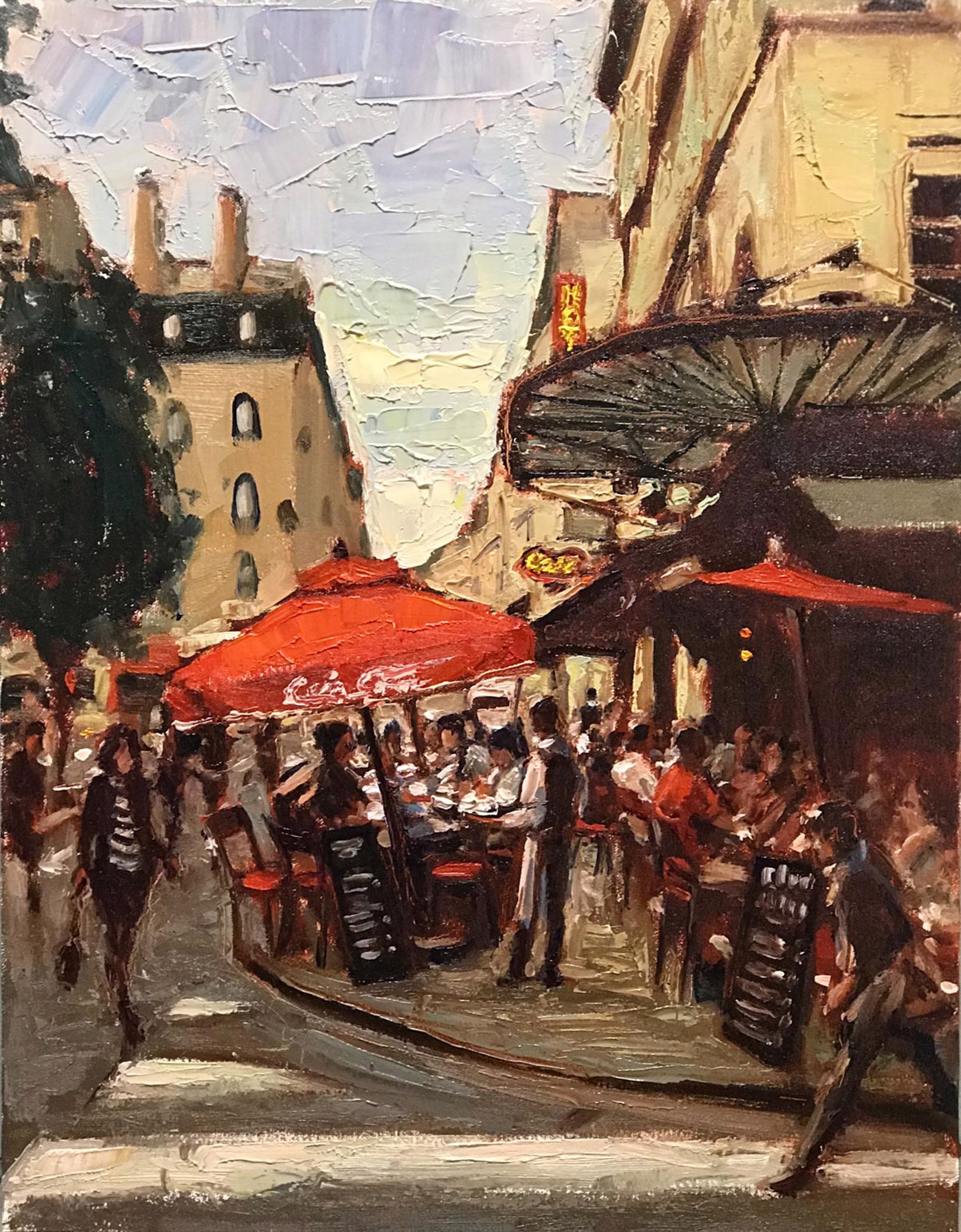 Paris Cafe by Brett Weaver