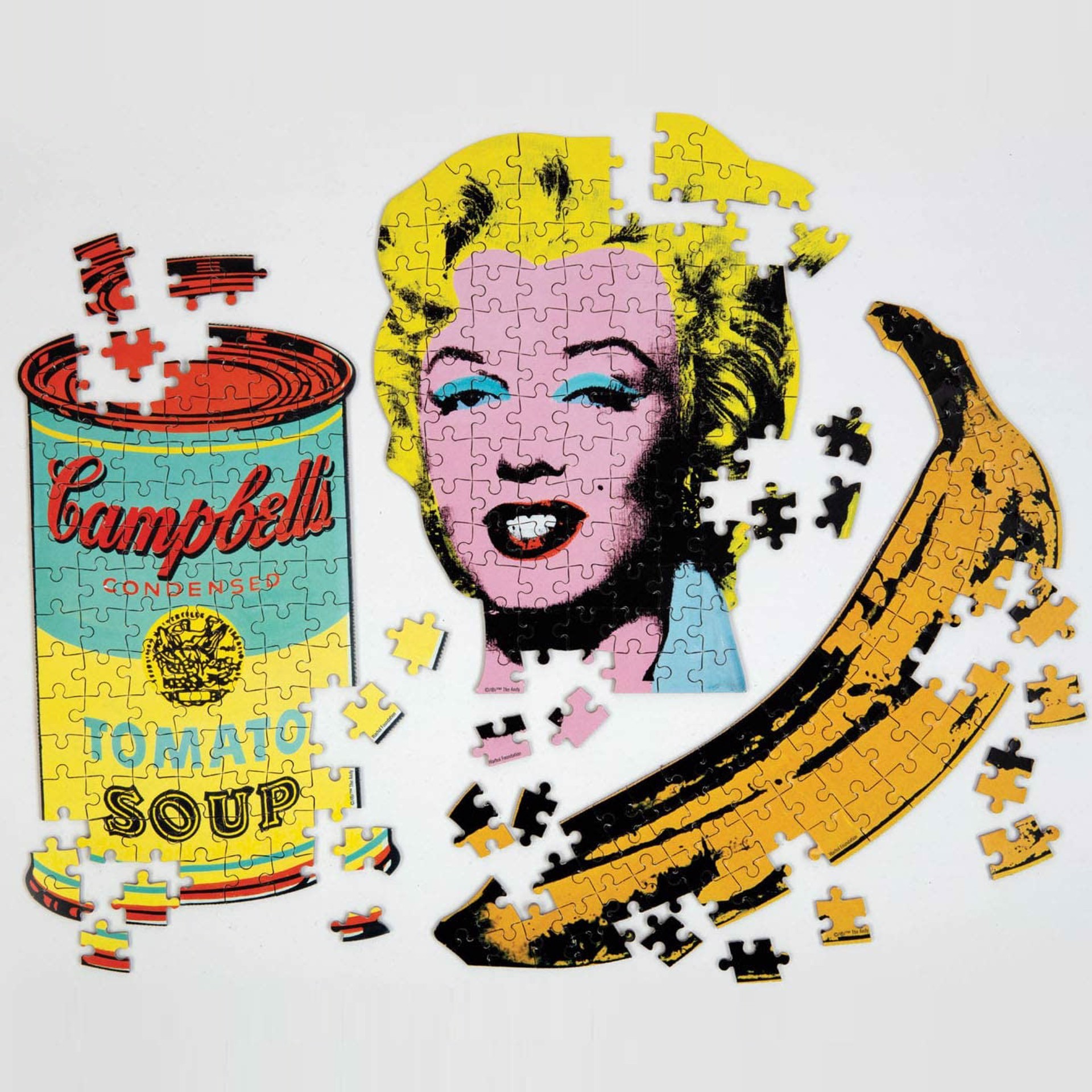 Mini Shaped Puzzle Marilyn by Andy Warhol