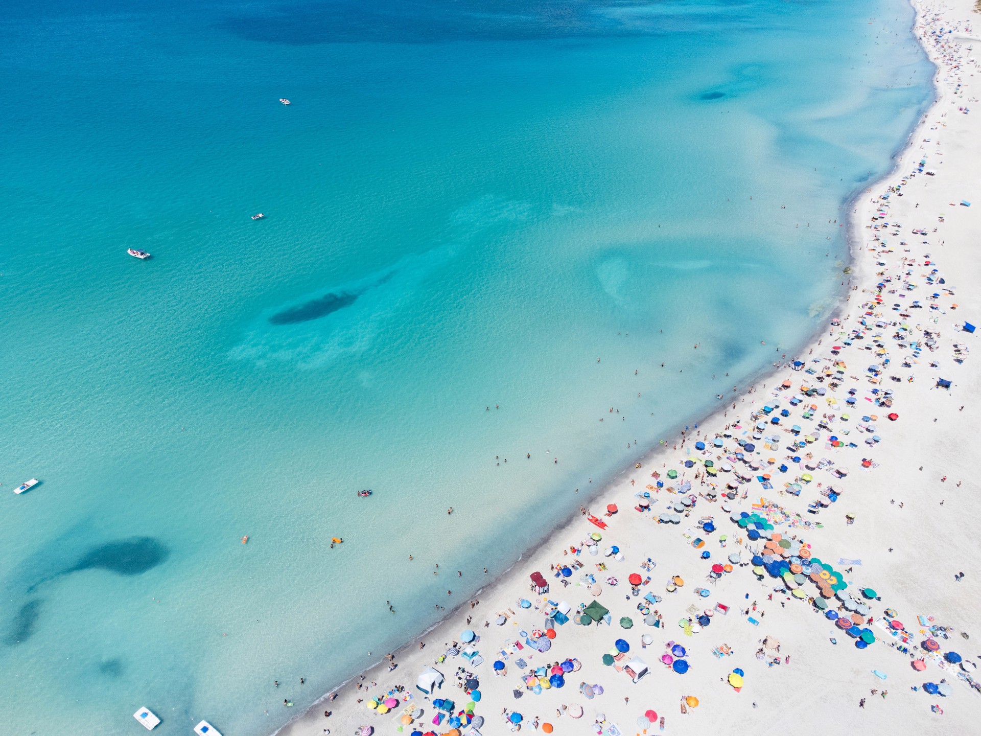 White Beach #3- Multiple Sizes Available Upon Request- Aerial Scapes Edition of 5 by Raffaele Ferrari