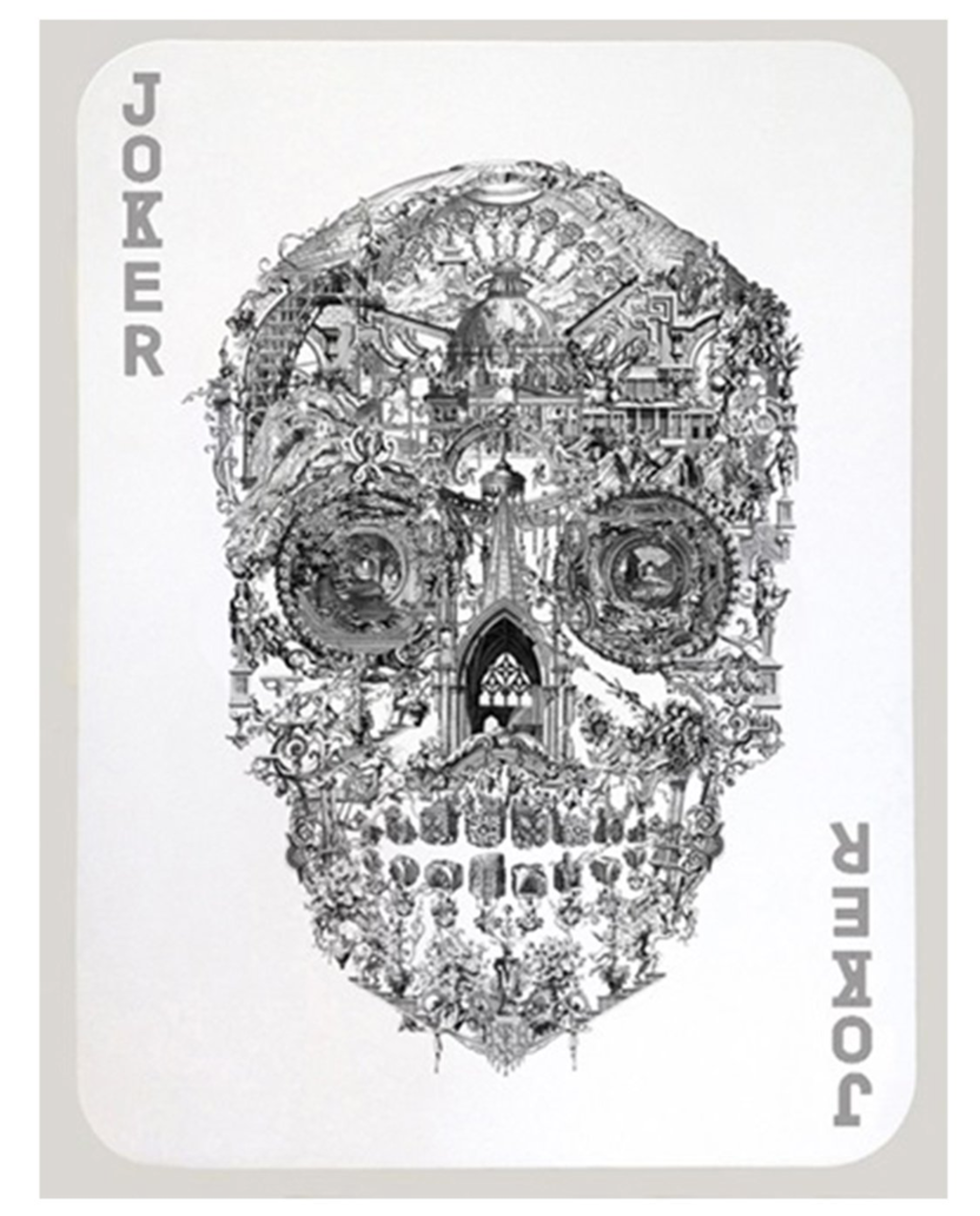 Sanctuary Skull (Silver Joker) by Jacky Tsai