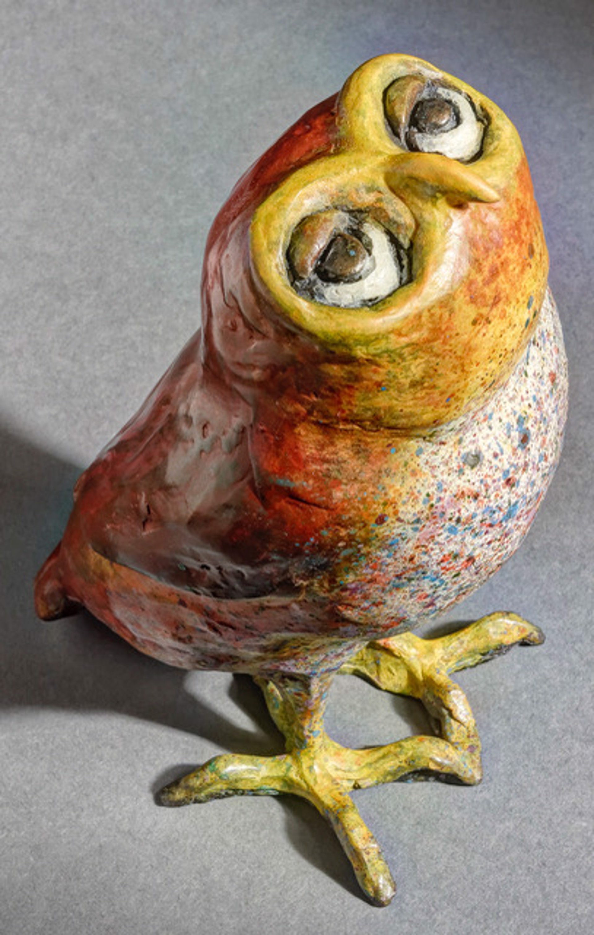 Stargazer ~ Featuring a little burrowing owl wondering at the big sky, artist Barbara Meikle celebrates all creatures big and small. A limited-edition of 30, each bronze has a custom color patina finished by Barbara. by Barbara Meikle