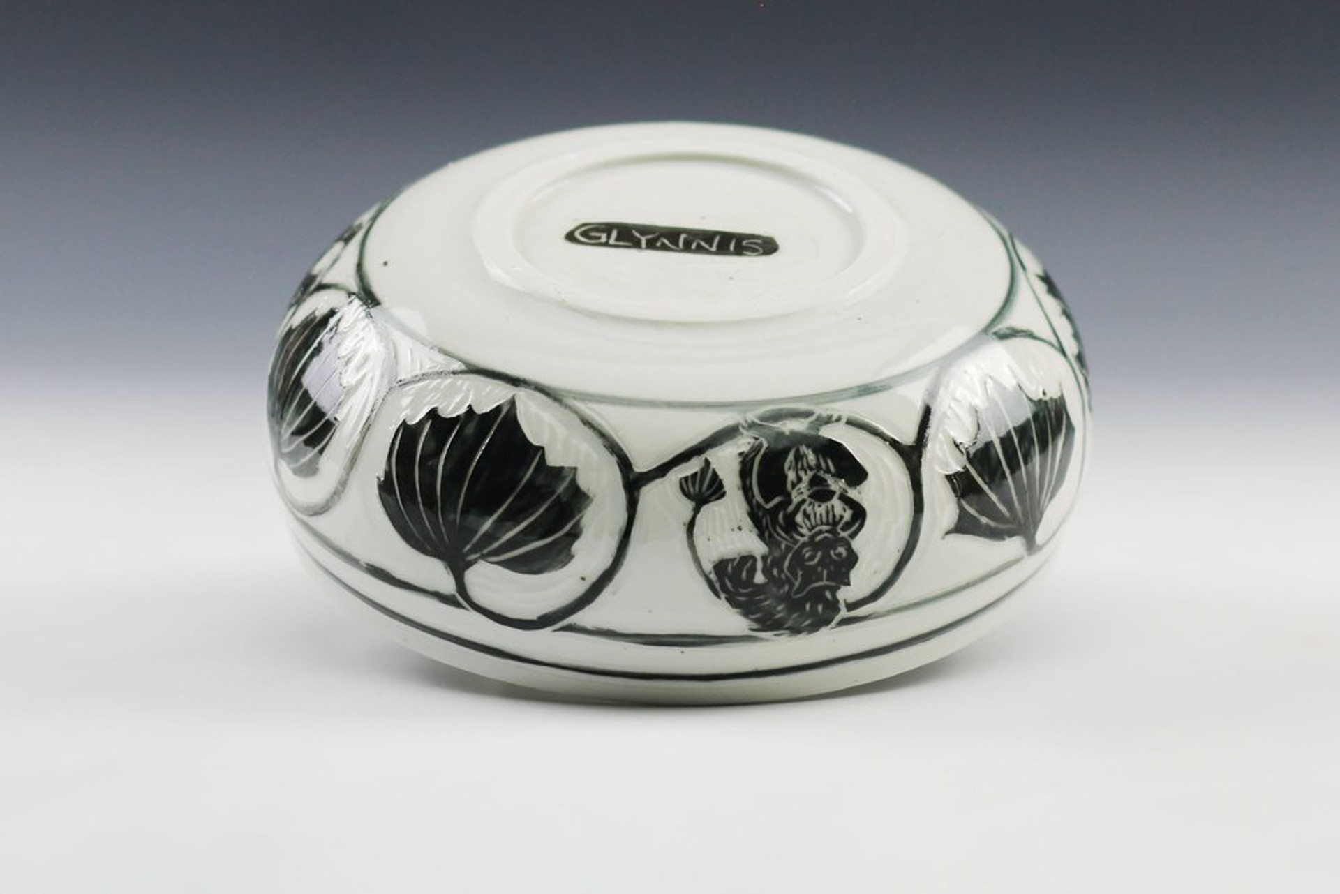 Squirrels and Leaves Serving Bowl by Glynnis Lessing