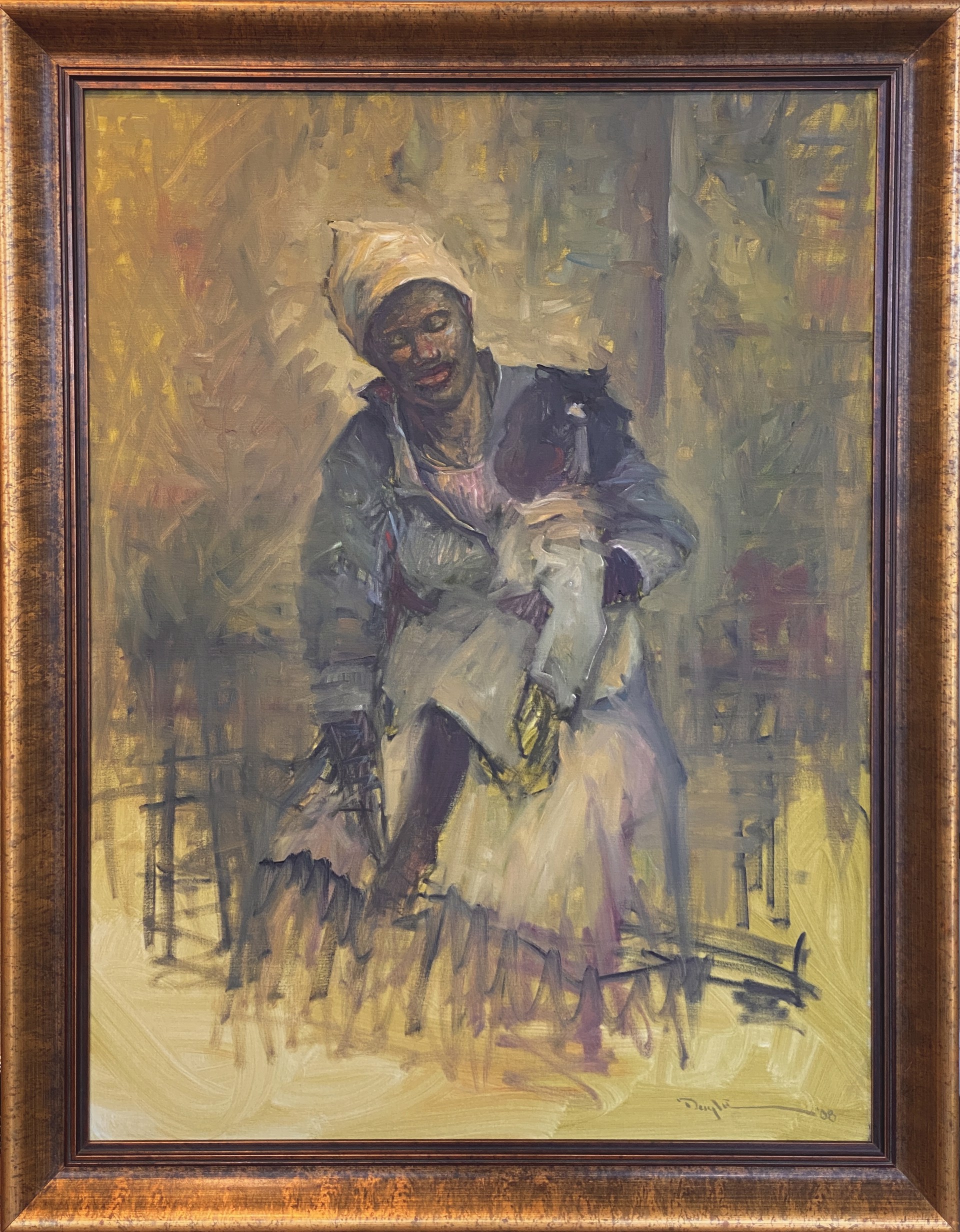 Study for Little Socks for Little Feet by John Carroll Doyle