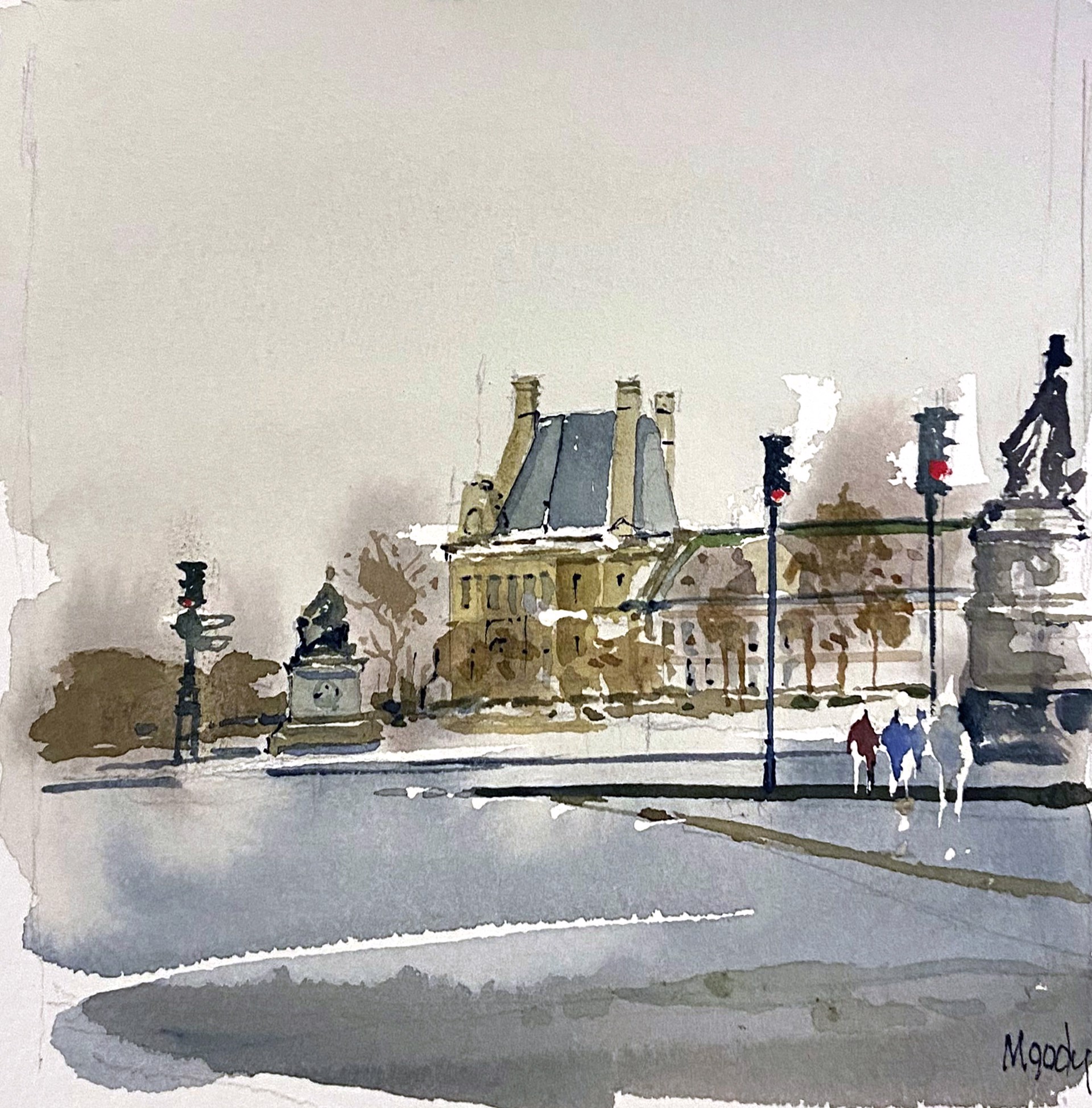 Paris II by Bob Moody